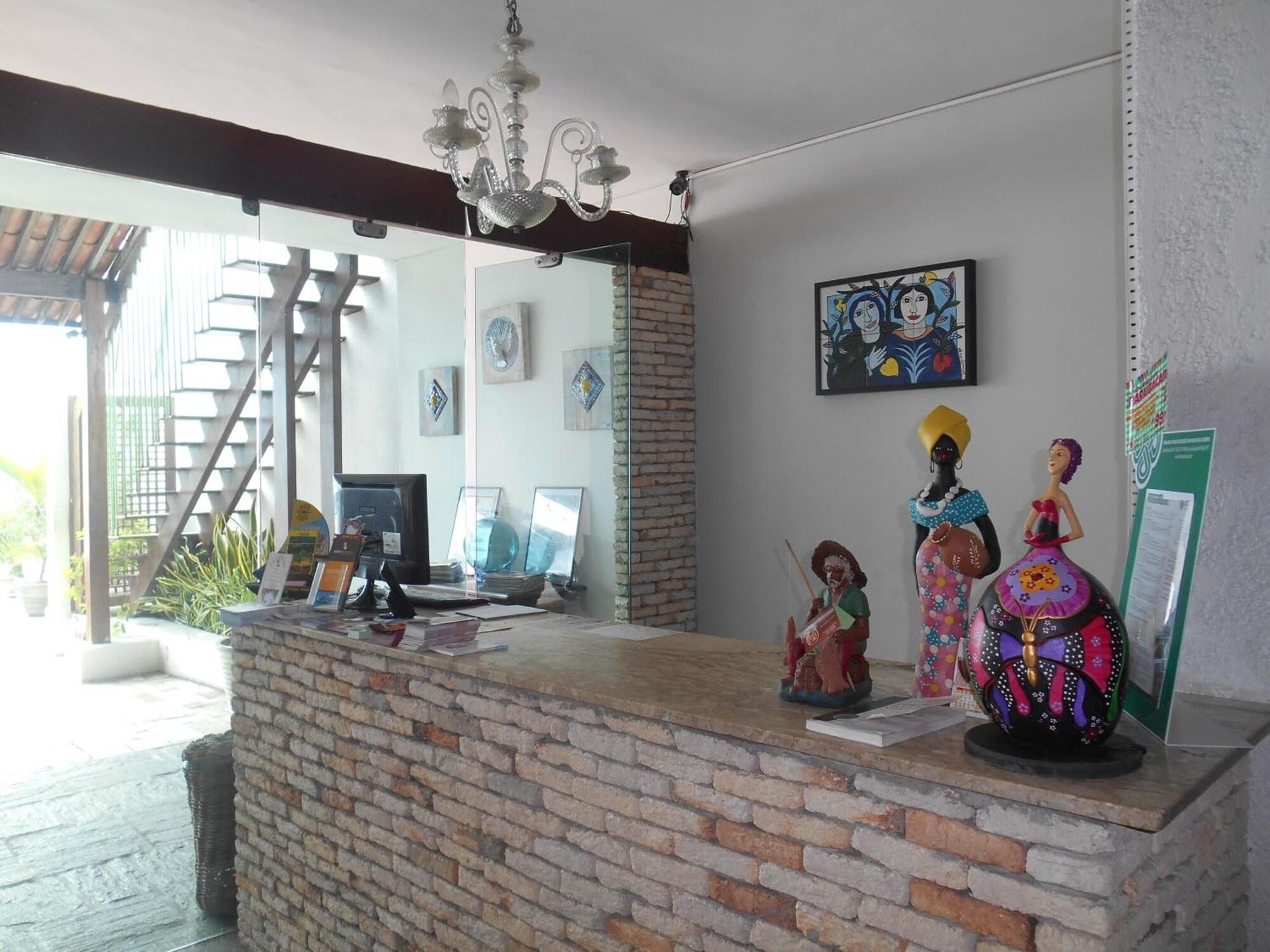 Vista Lobby Pousada Verde Mar