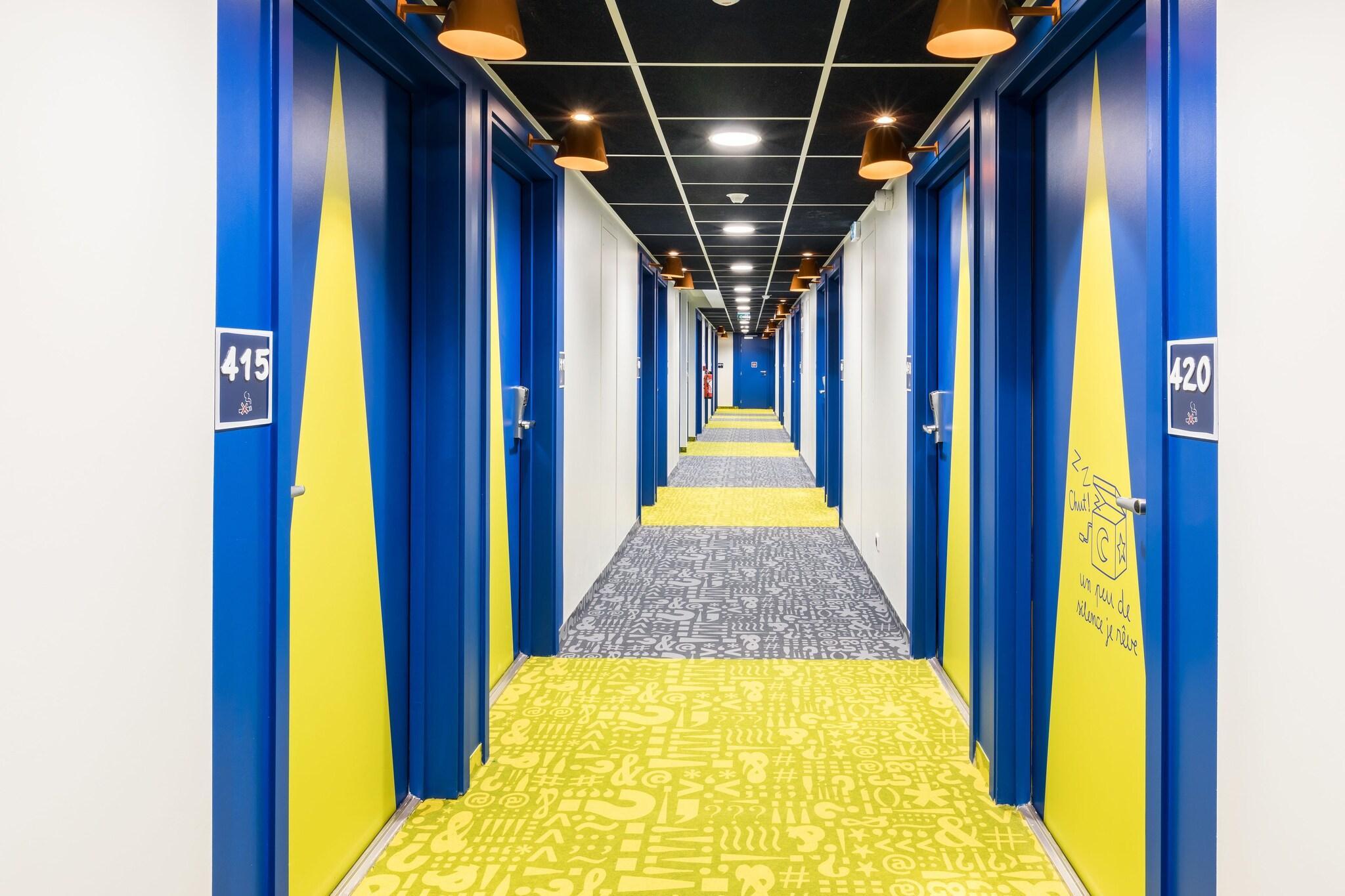 Vista Lobby ibis budget Paris Gennevilliers