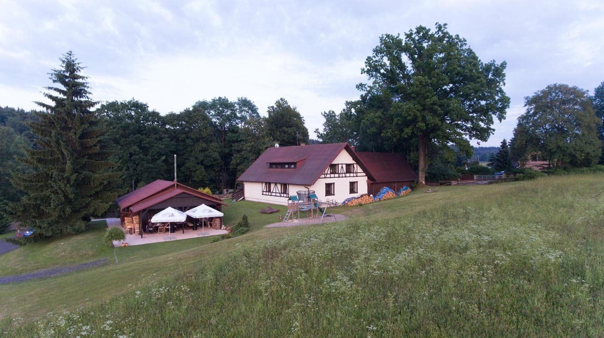 Vista Exterior Villa Rozmaryn