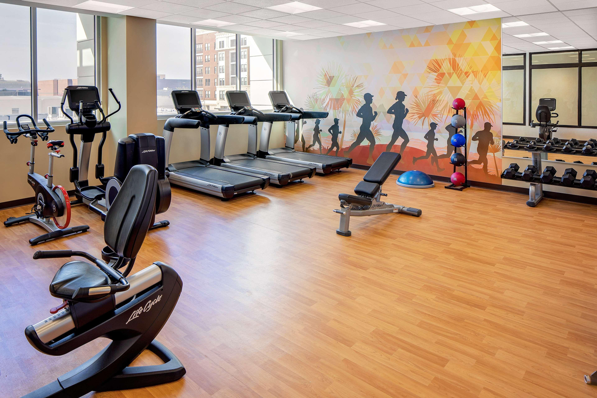 Gimnasio Hyatt Place Glendale / Los Angeles