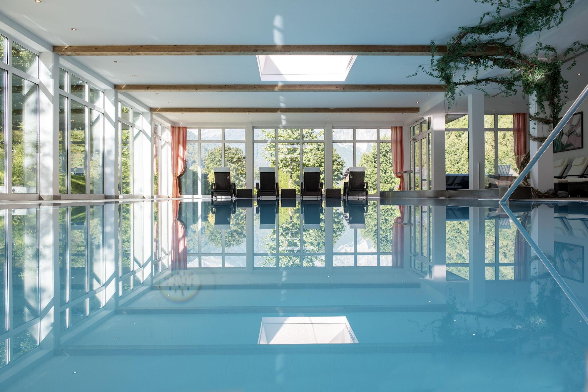 Vista Piscina Hotel Vitalquelle Montafon