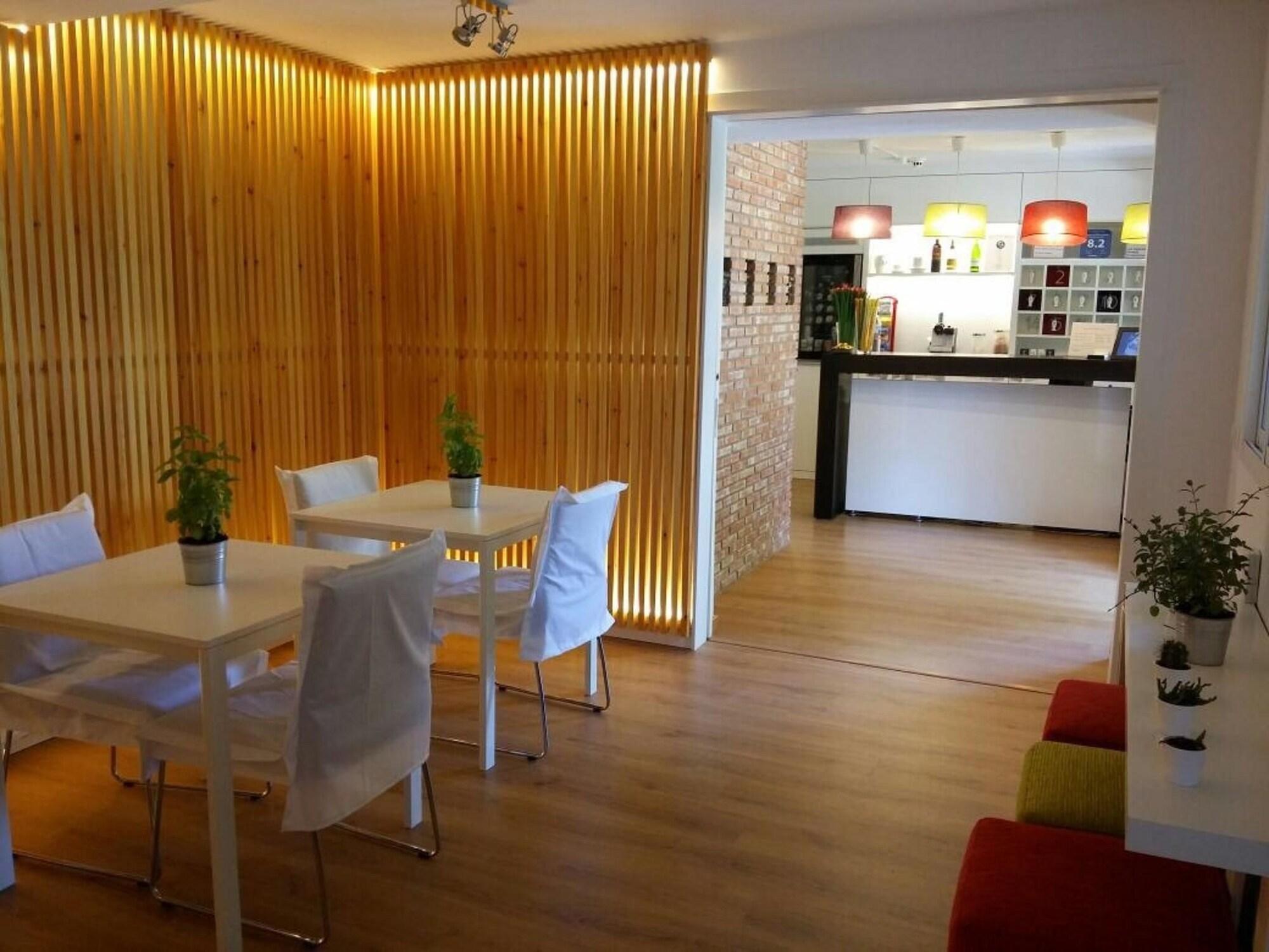 Vista Lobby Hostal Los Geranios