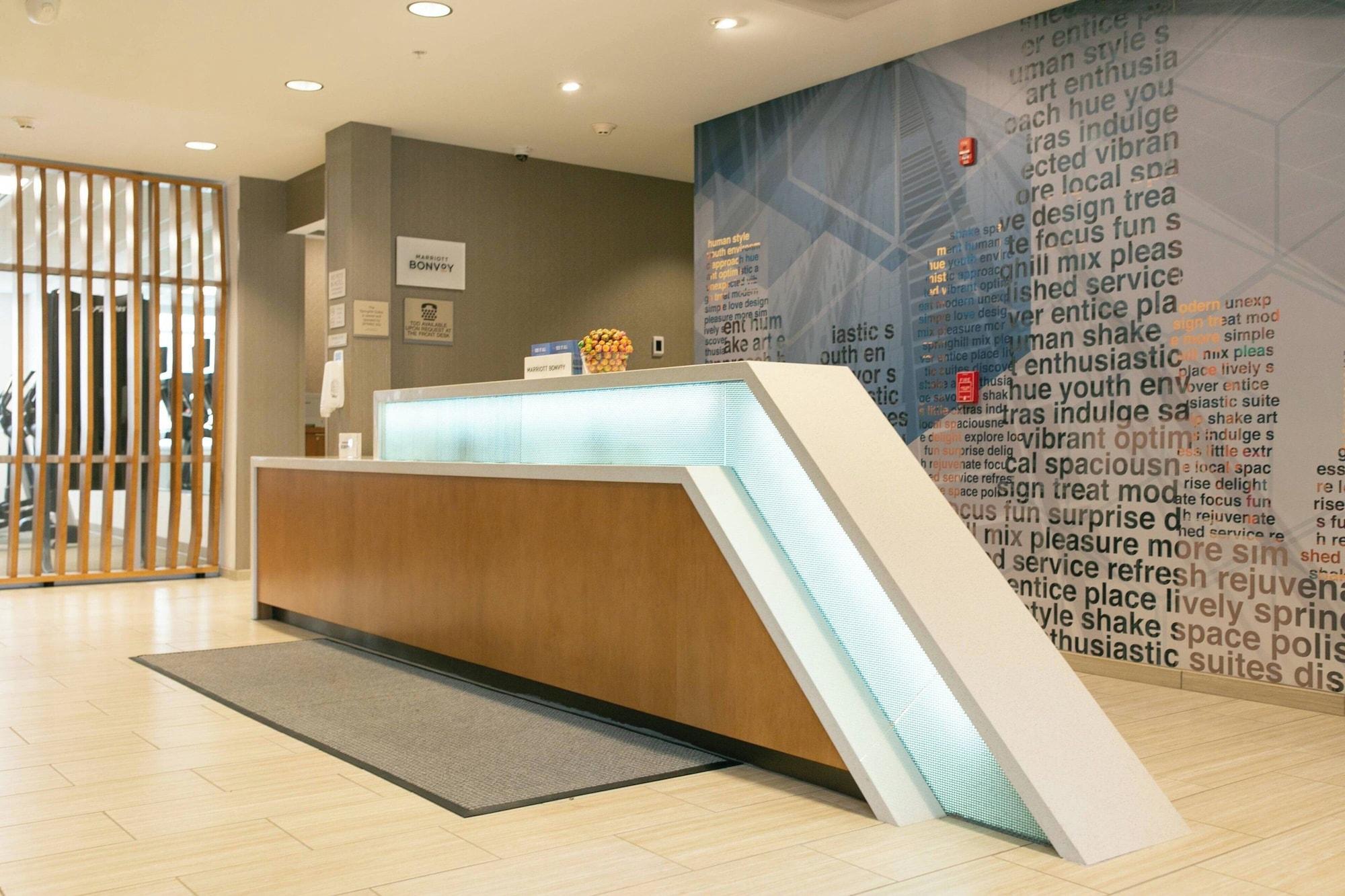 Vista Lobby SpringHill Suites by Marriott South Bend Notre Dame Area