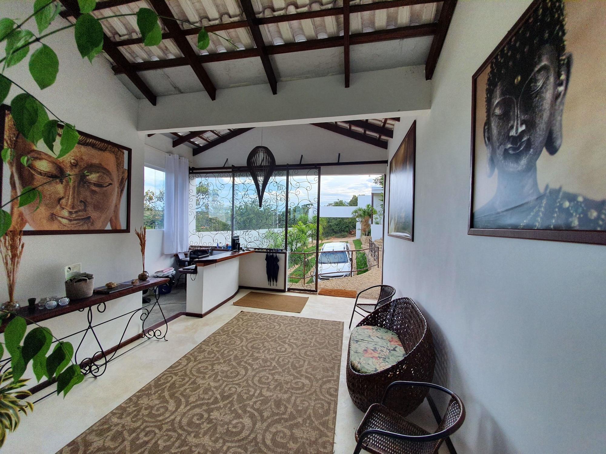 Vista Lobby Pousada Casa de Shiva