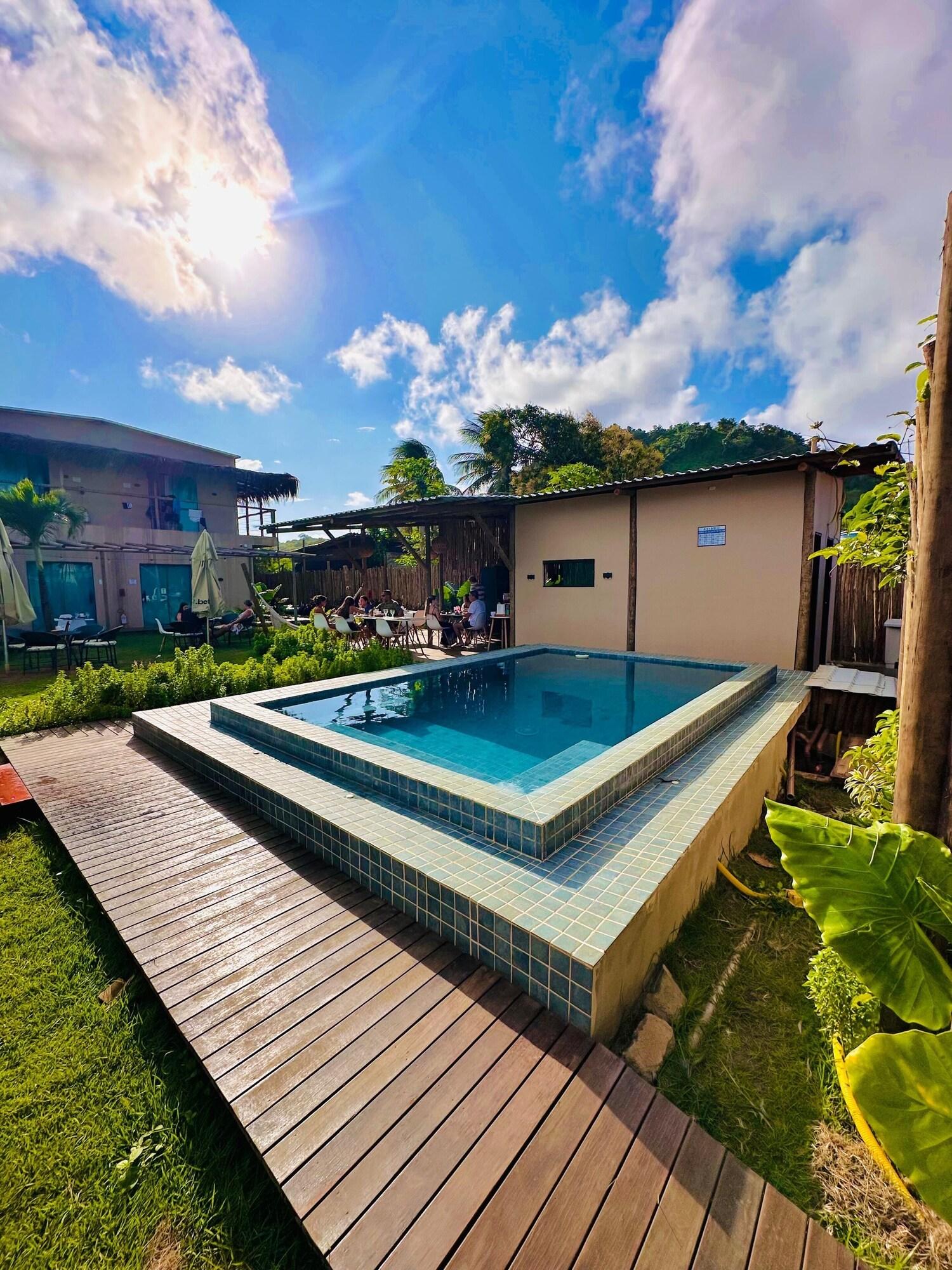 Vista do lobby POUSADA AMAR NORONHA