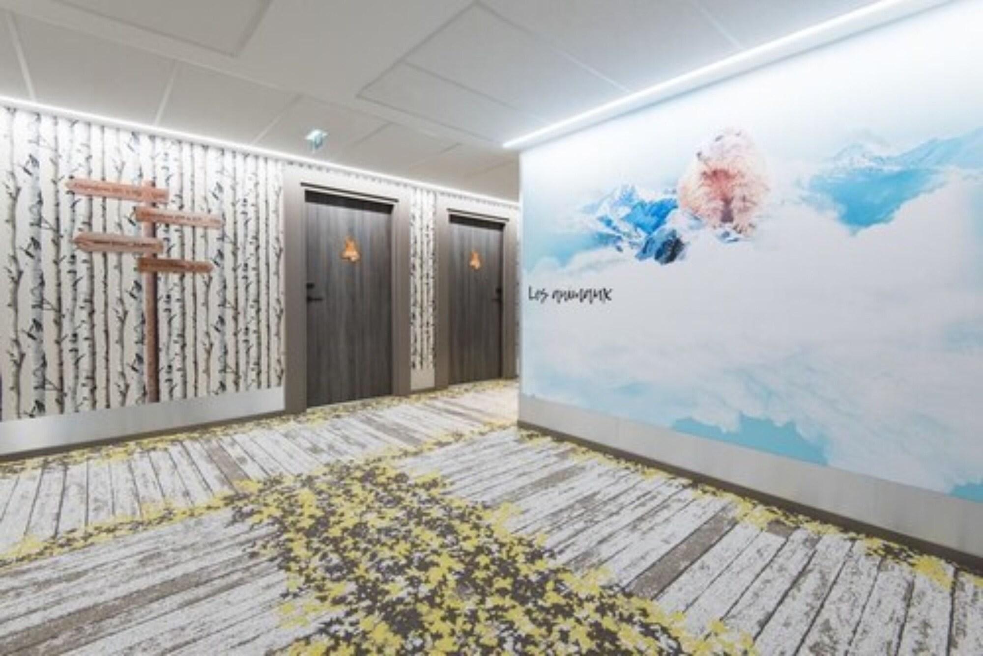 Vista Lobby ibis Styles Sallanches Pays du Mont-Blanc