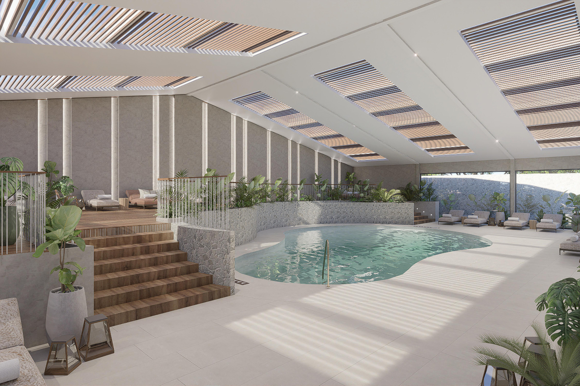 Vista Piscina Montara Hotel, Tapestry Collection by Hilton