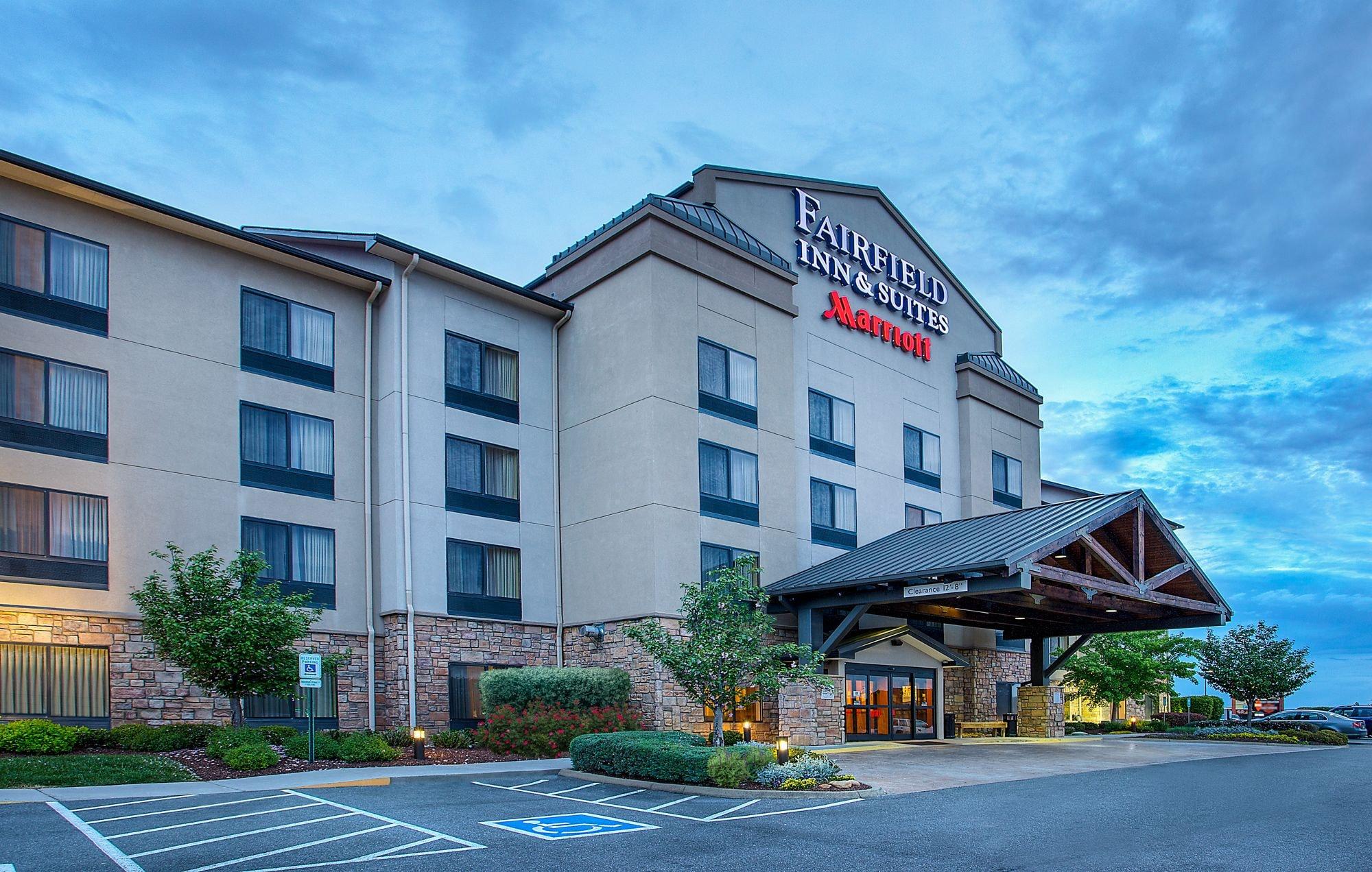 Vista Exterior Fairfield Inn & Suites by Marriott Sevierville Kodak