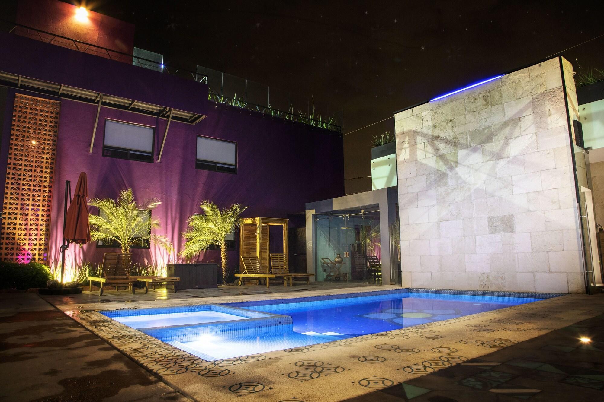 Vista Piscina La Morada Tepotzotlan Boutique & Spa
