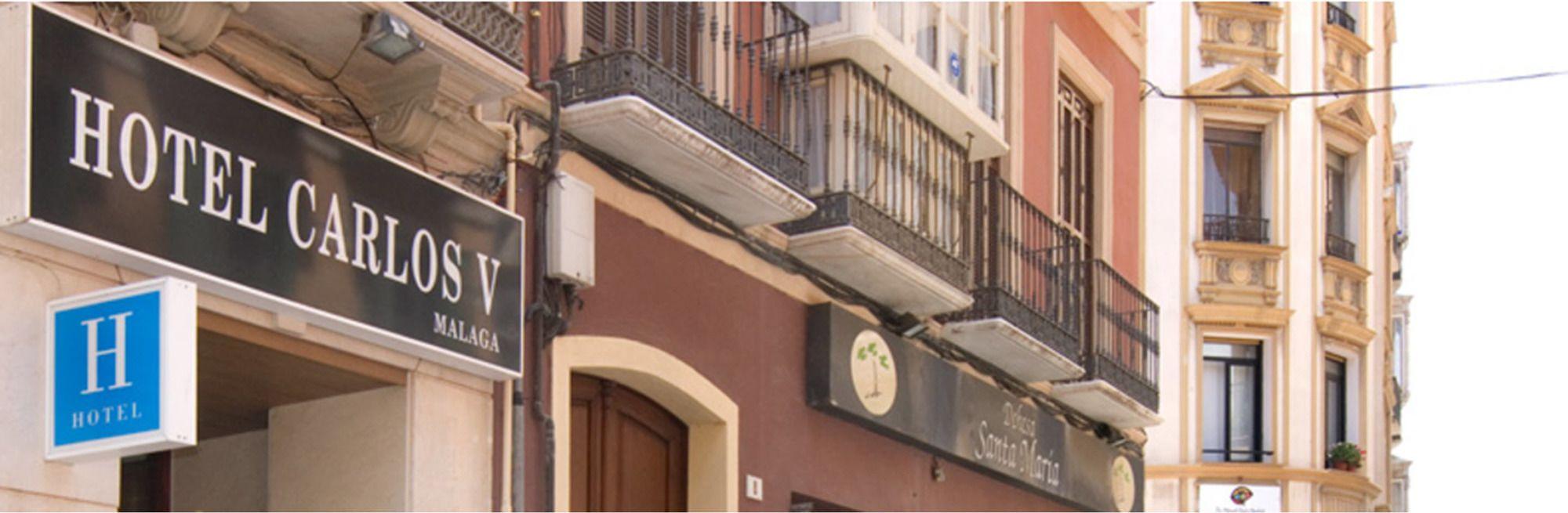 Vista Exterior Hotel Carlos V Málaga
