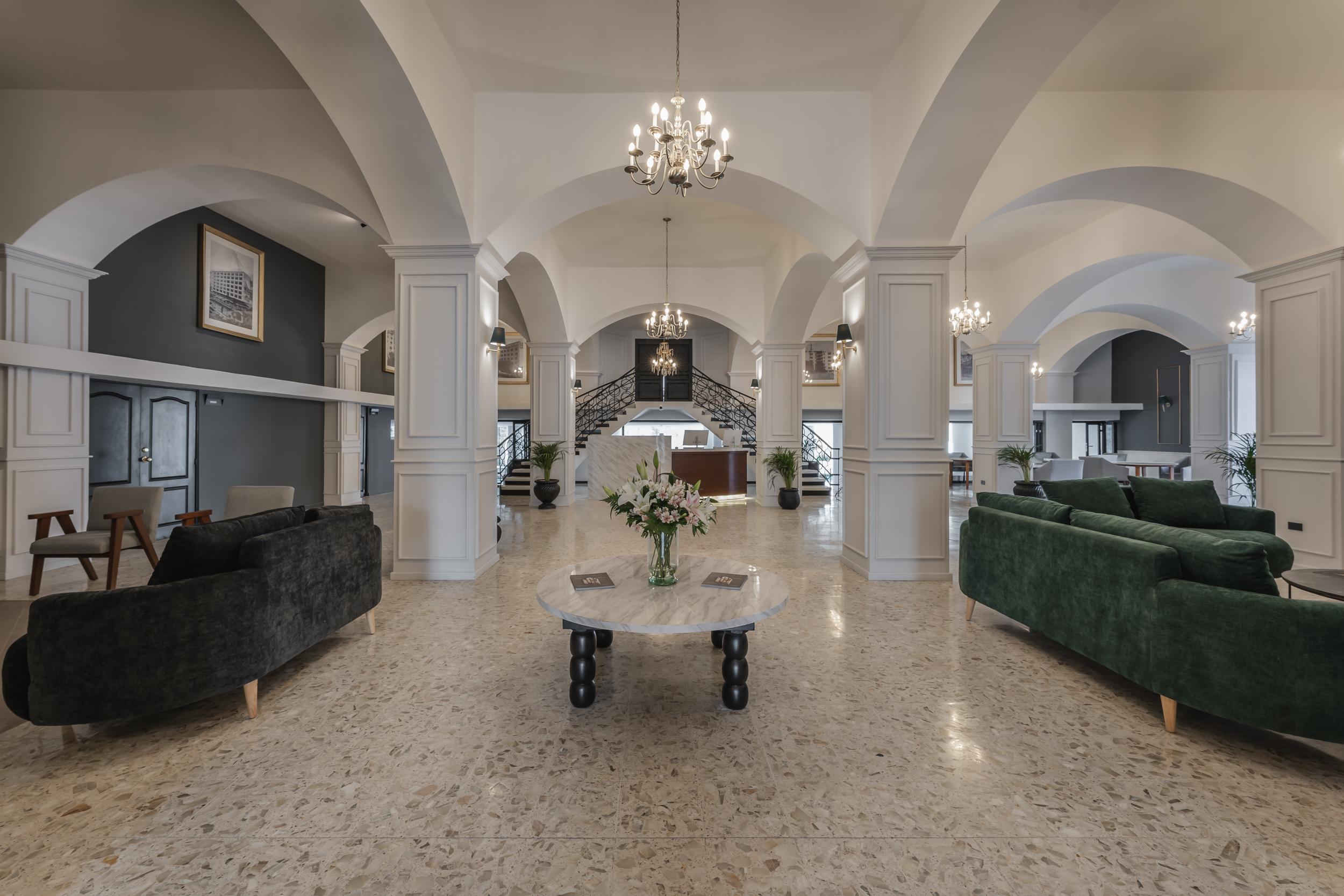 Vista Lobby Hotel Misión Mérida Panamericana