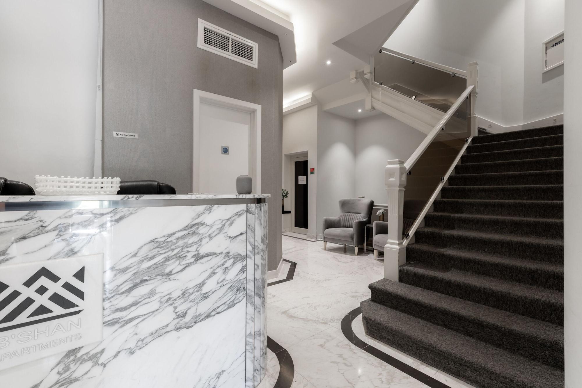 Vista Lobby High Street Kensington Apartments
