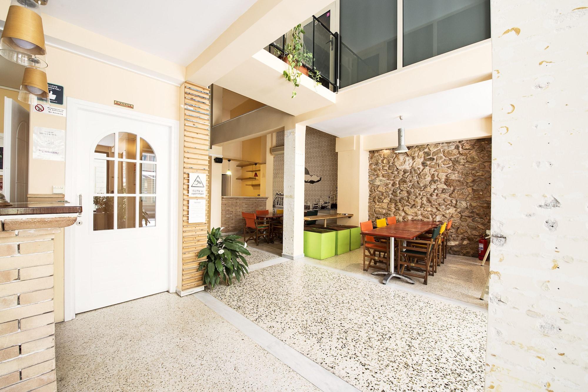 Vista Lobby Safestay Athens Monastiraki