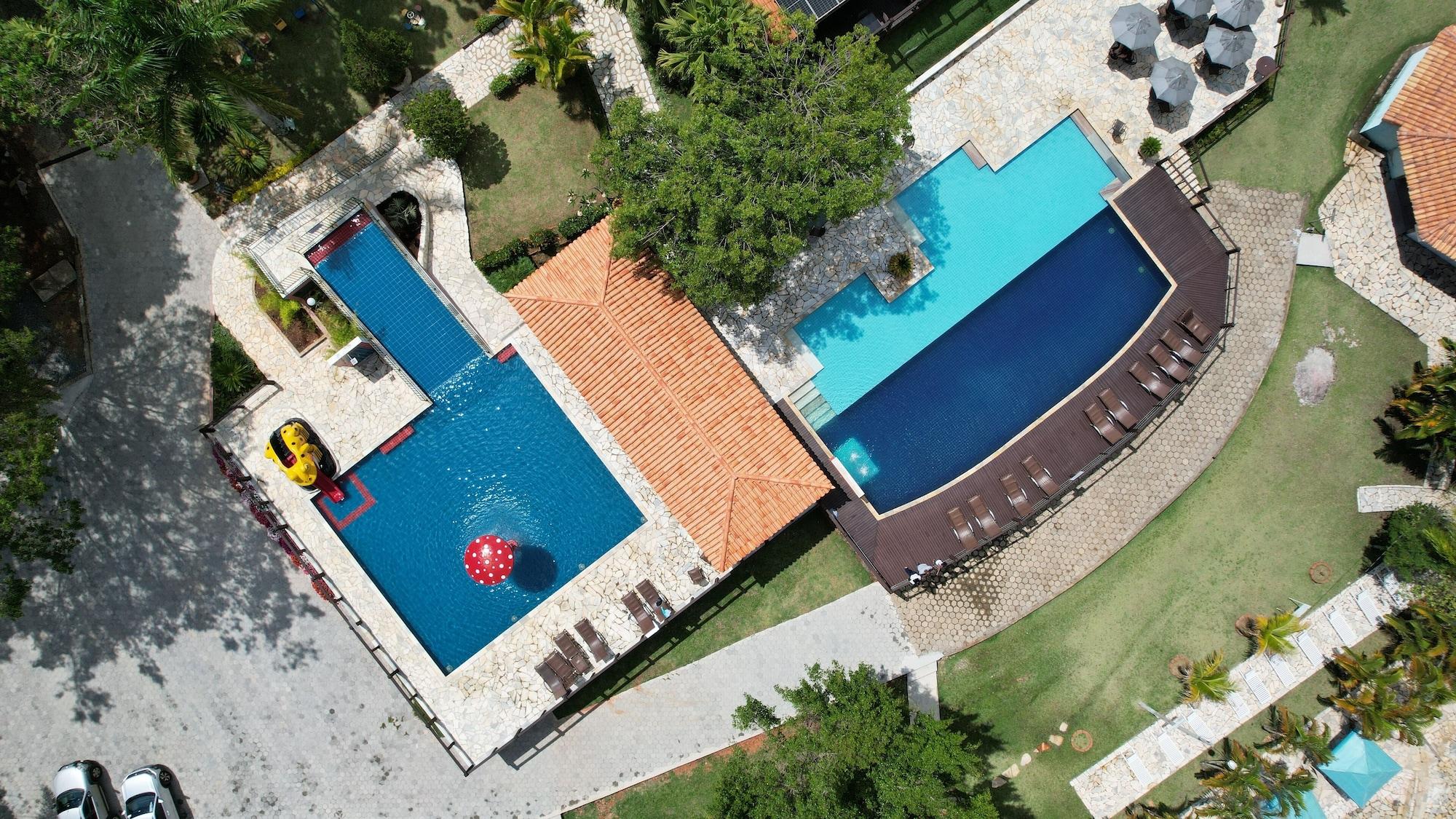 Vista Piscina Pousada do Rio Turvo