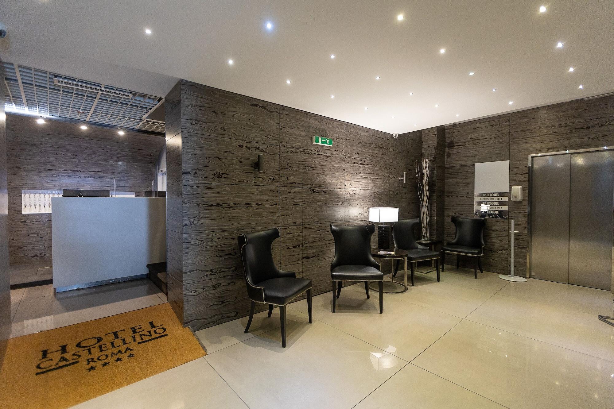 Vista Lobby Hotel Castellino Roma