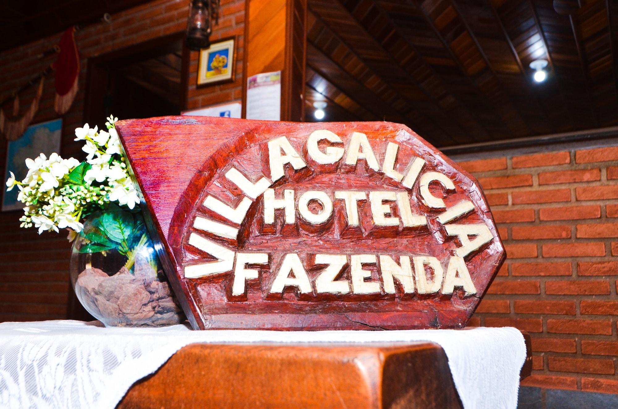 Vista Lobby Hotel Fazenda Villa Galicia