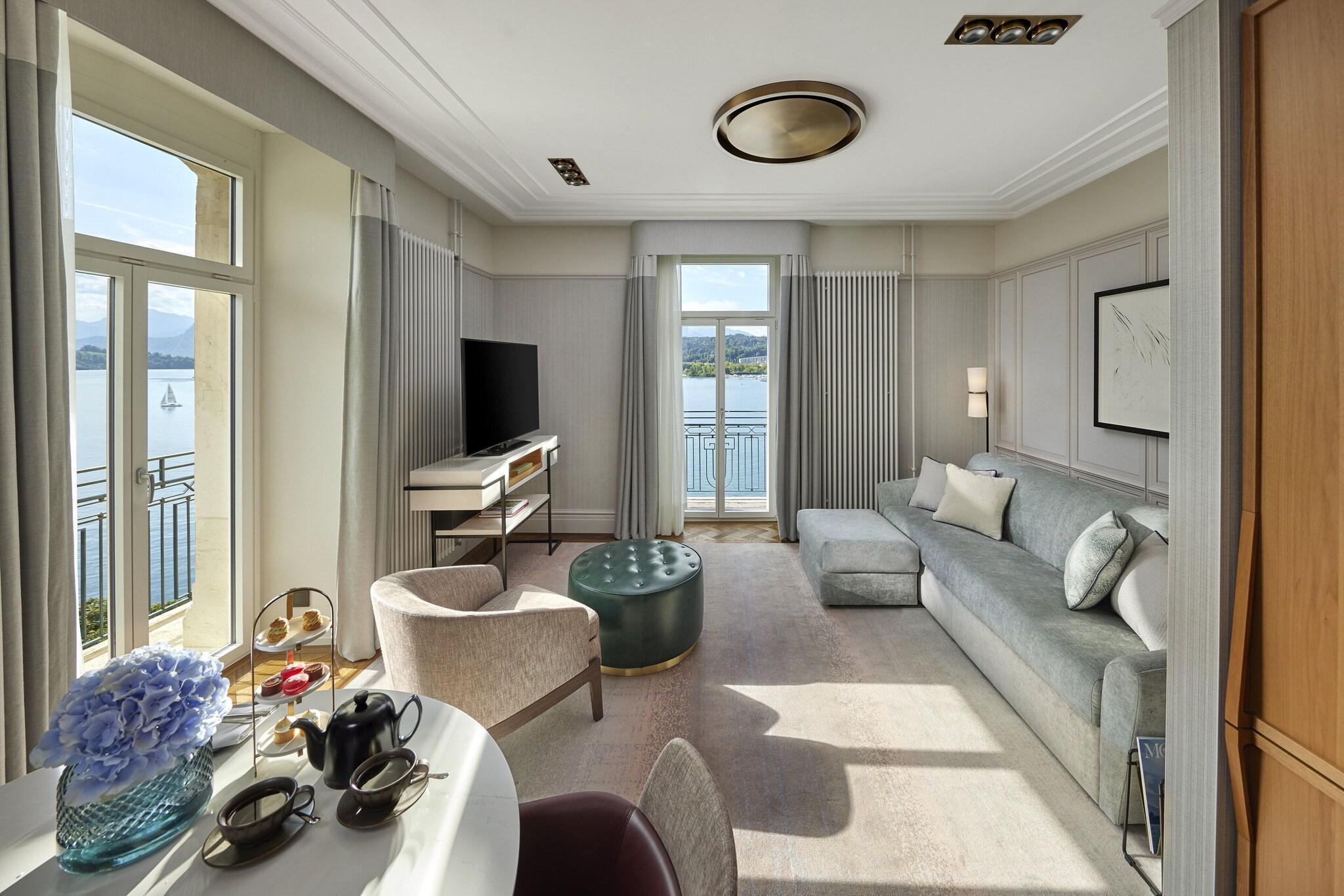 Vista Exterior Mandarin Oriental Palace, Luzern