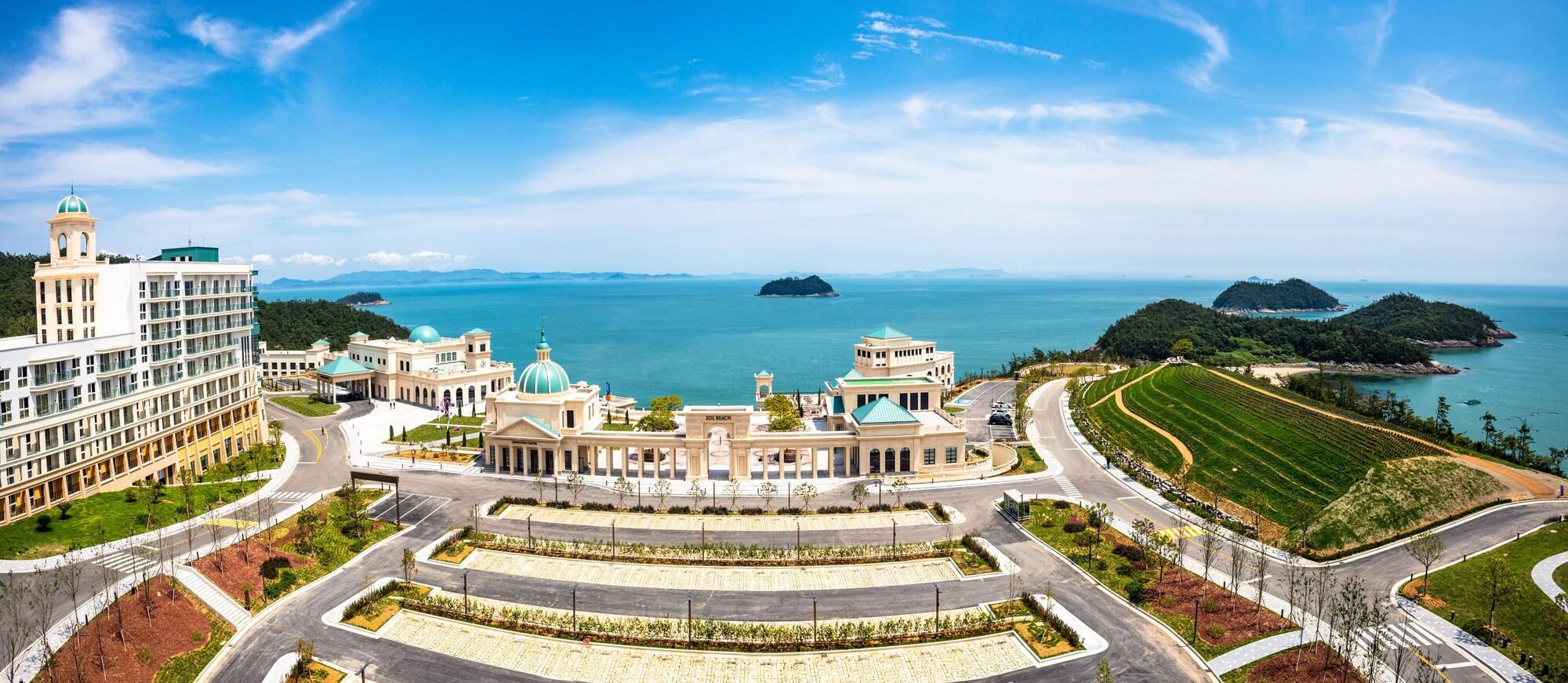 Vista Exterior Sol Beach Jindo