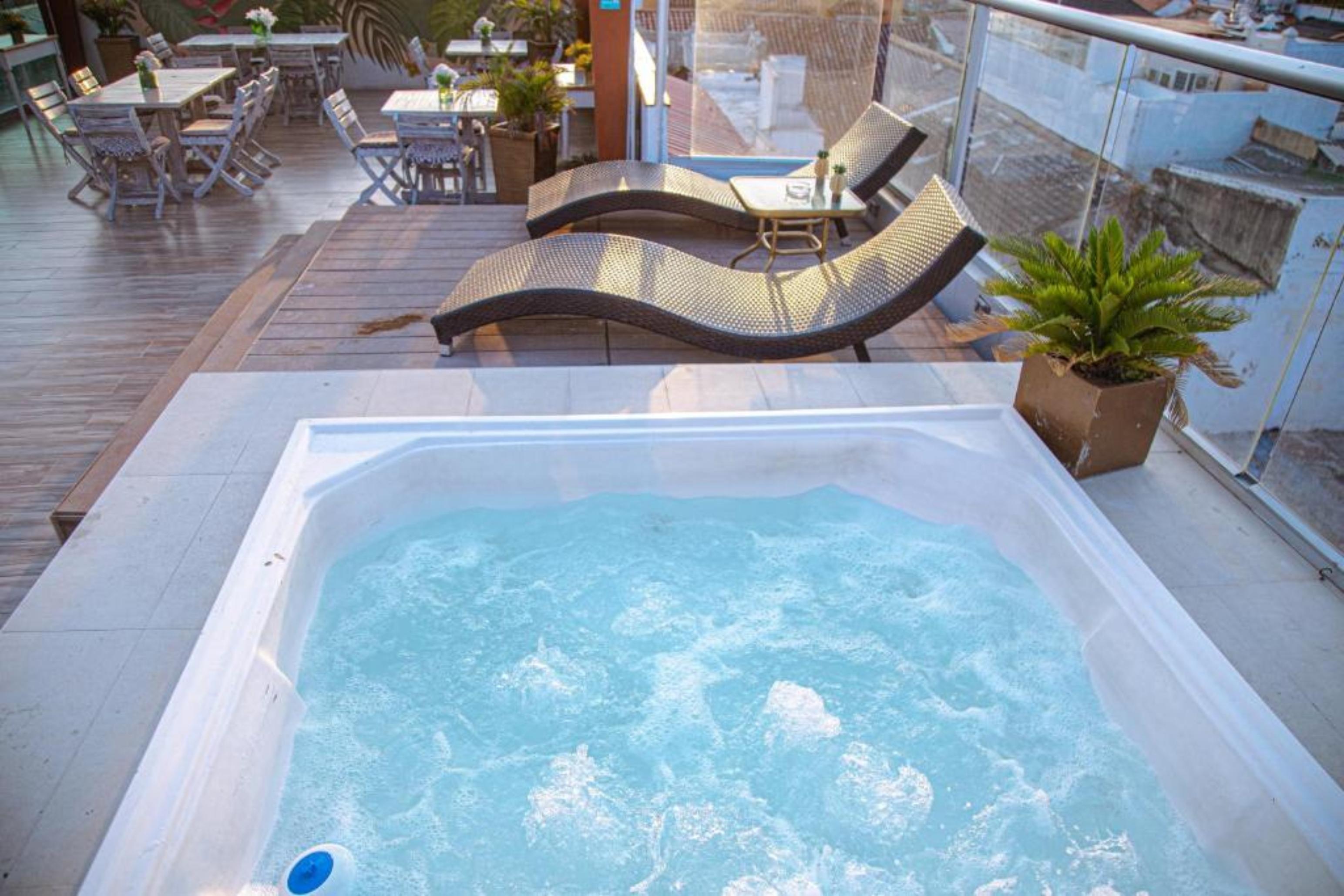 Vista Piscina Cartagena Royal Hotel Boutique