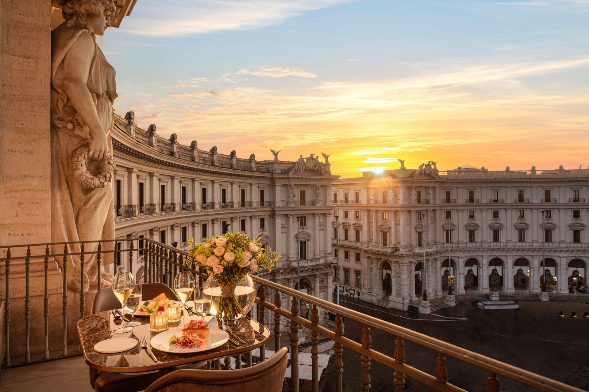 Vista Exterior Anantara Palazzo Naiadi Rome Hotel - A Leading Hotel of the World