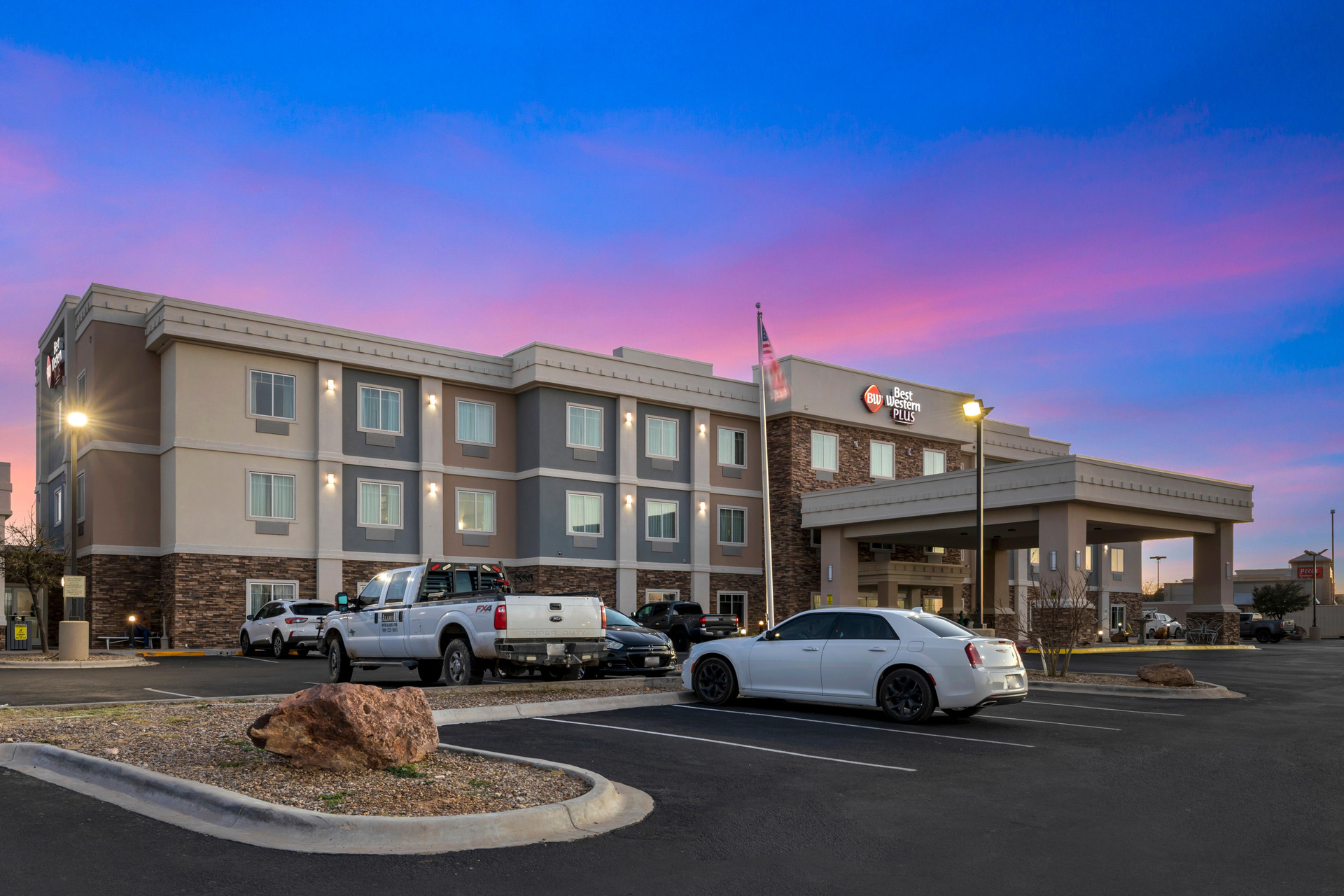 Vista Exterior Best Western Plus Fort Stockton Hotel