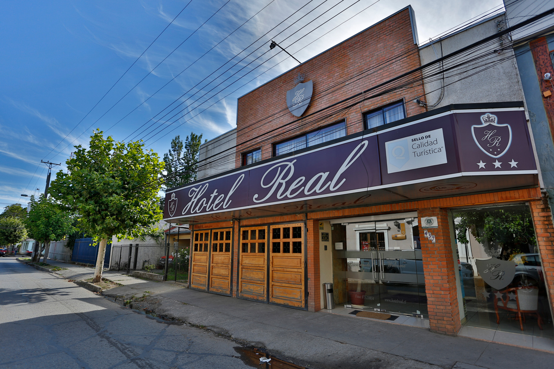 Vista Exterior Hotel Real