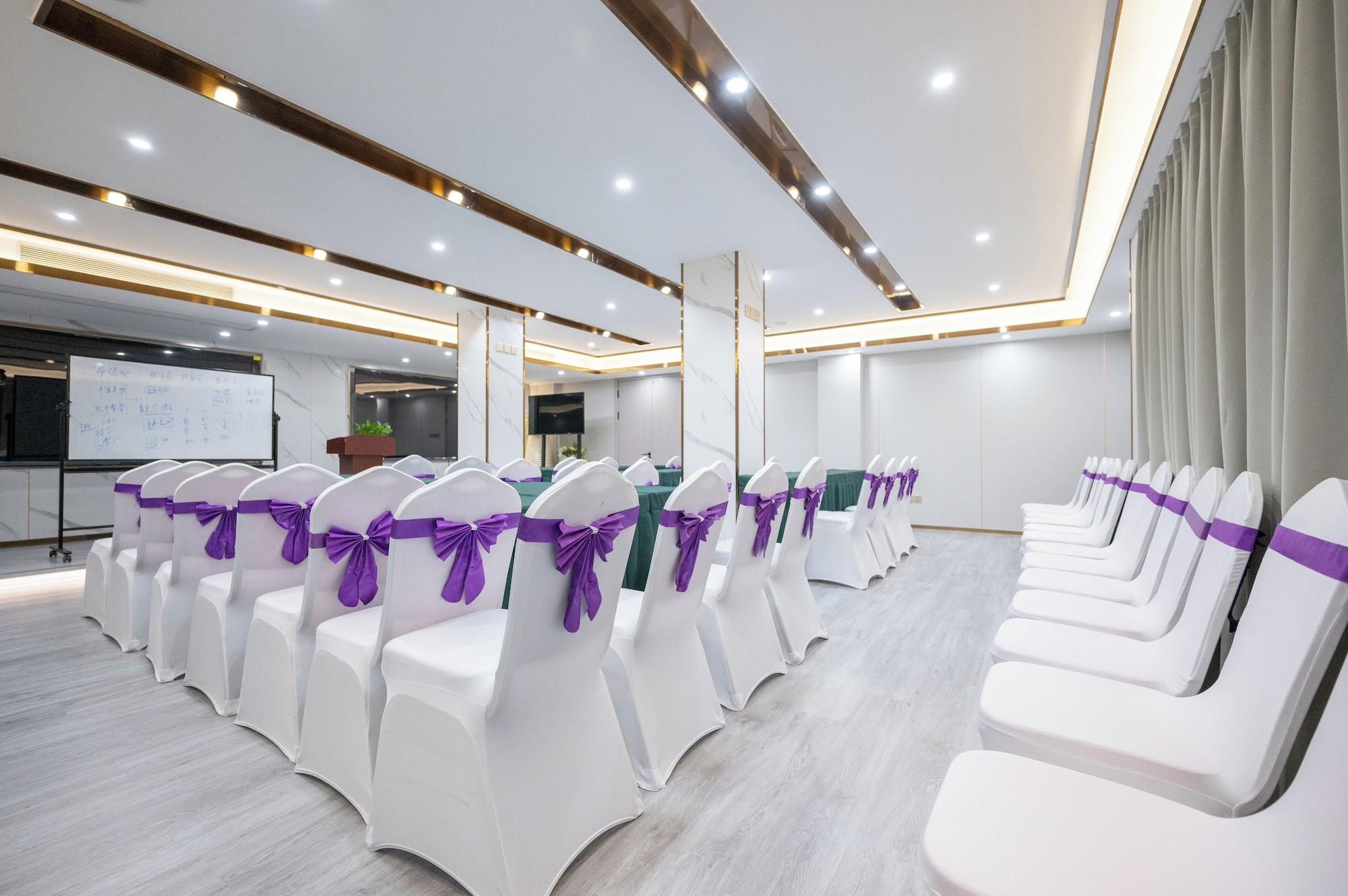 Sala de Reuniones Lanou International Hotel Beijing Guomao Gaobeidian Metro Station Branch