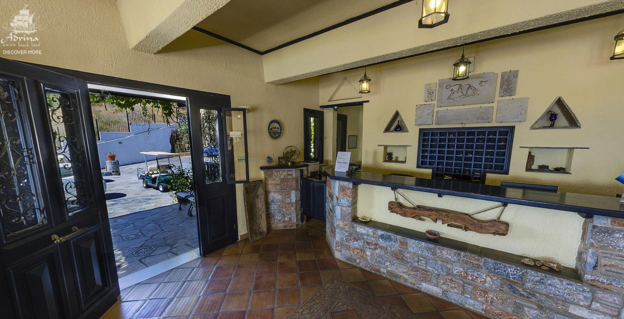 Vista Lobby Adrina Beach Hotel