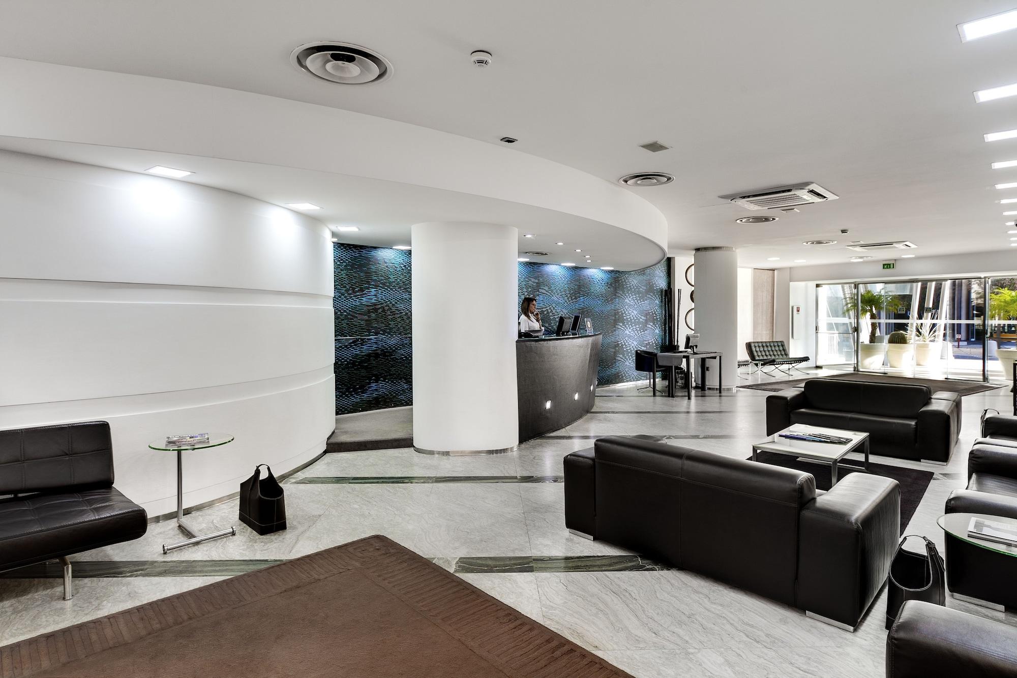 Vista Lobby Mediterraneo Palace Hotel