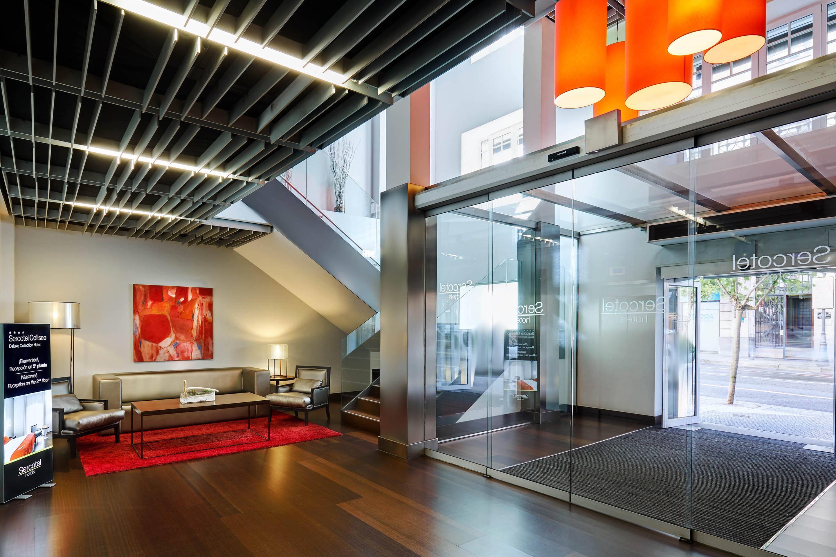 Vista Lobby Hotel Sercotel Coliseo