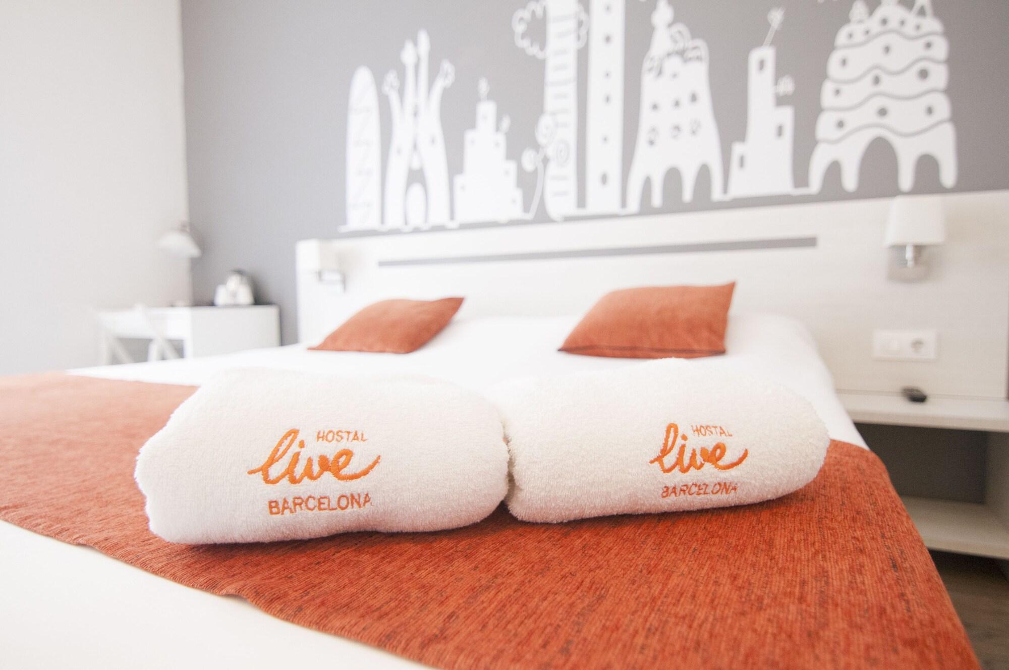 Set de Habitación Hostal Live Barcelona