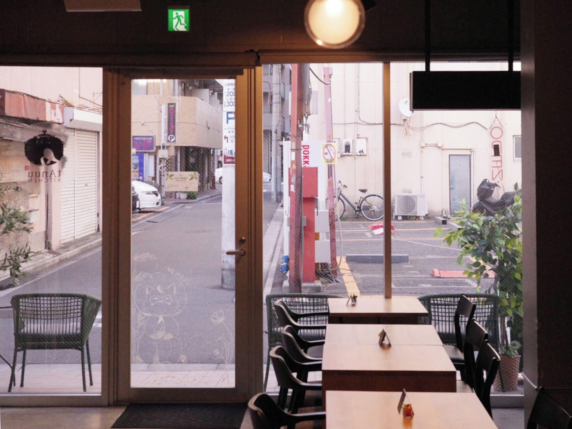 Bar/Salón Glamping Tokyo Asakusa - Hostel