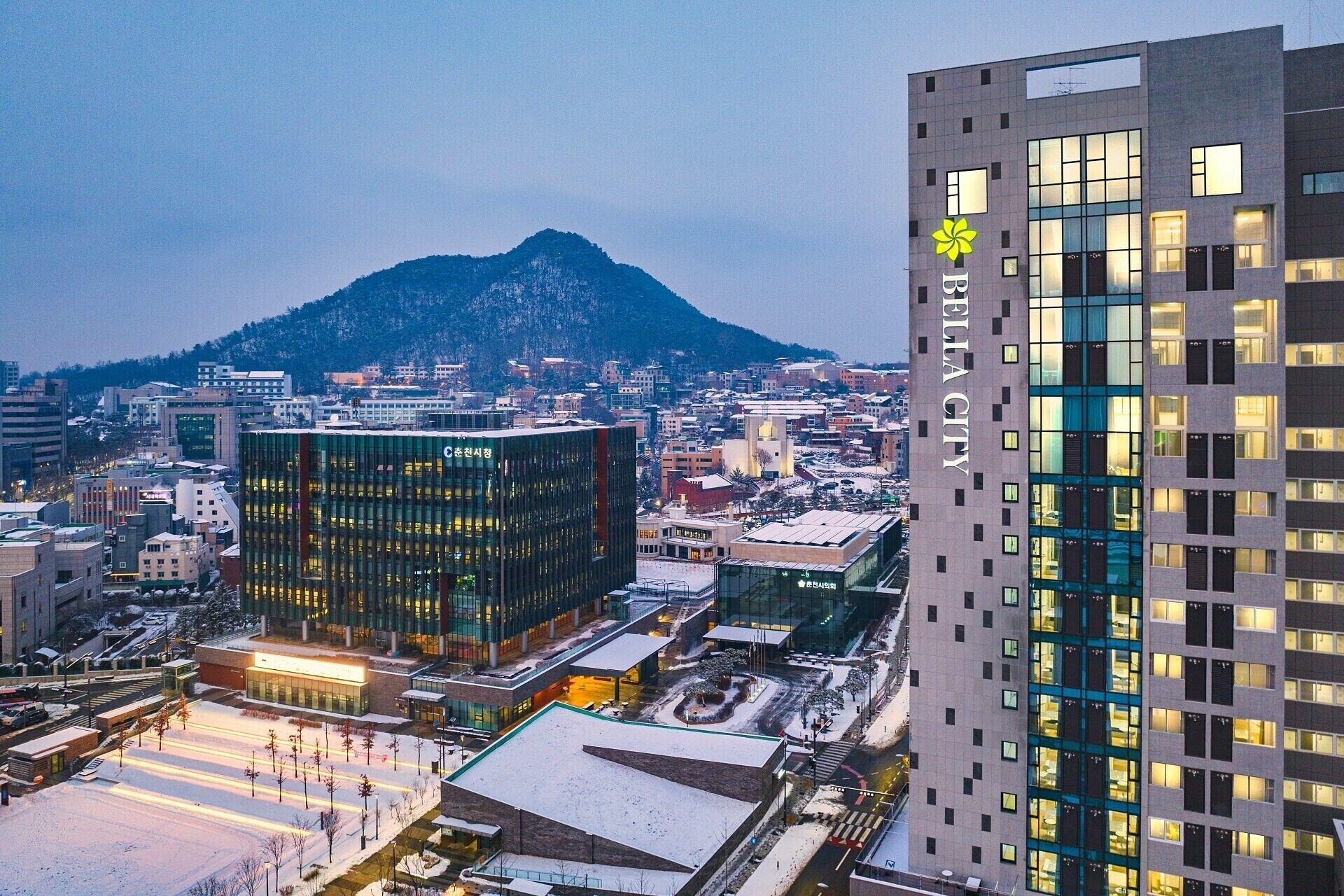 Vista Exterior Chuncheon Bella Residence Hotel