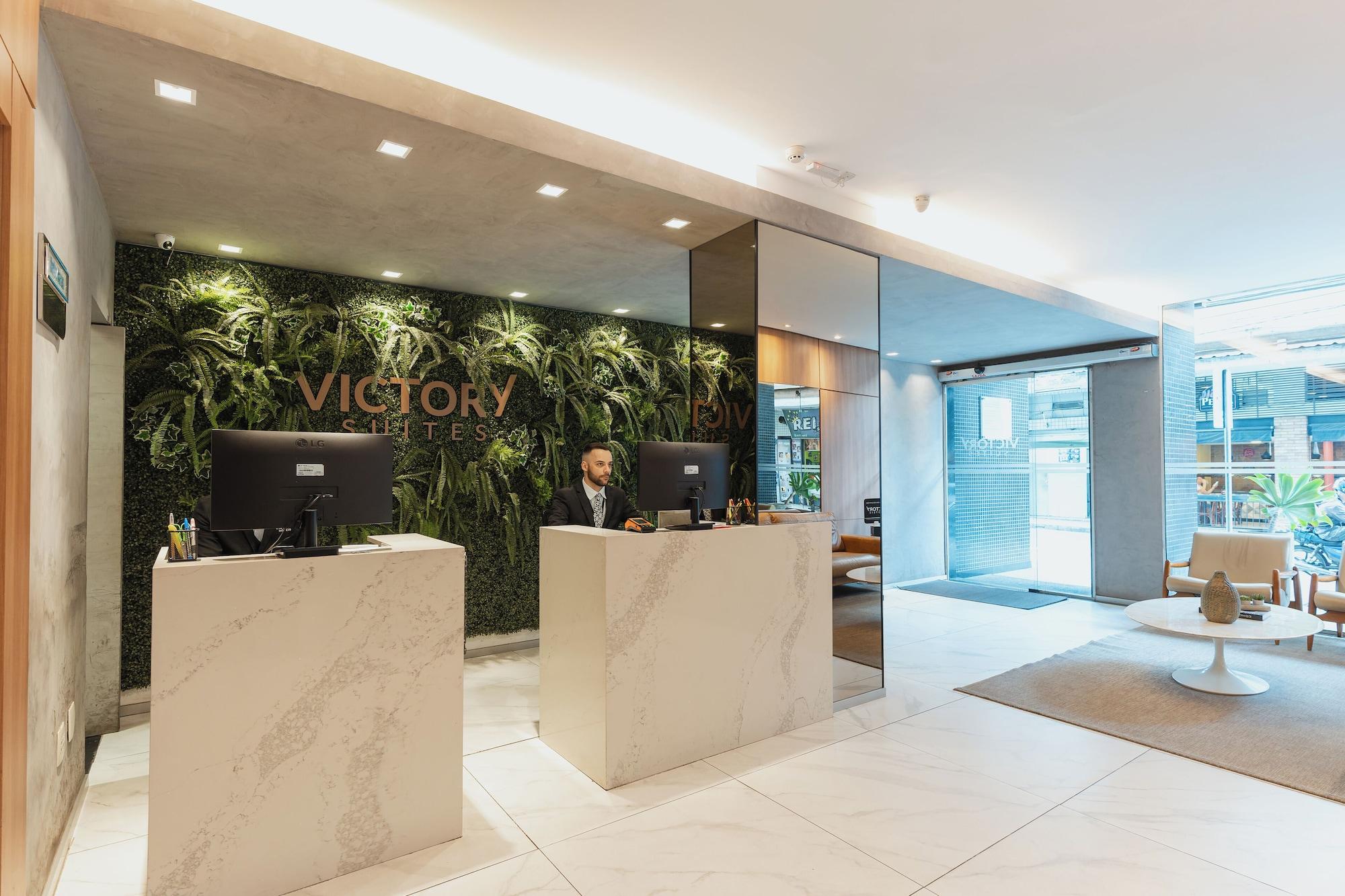 Vista Lobby Victory Suites Hotel