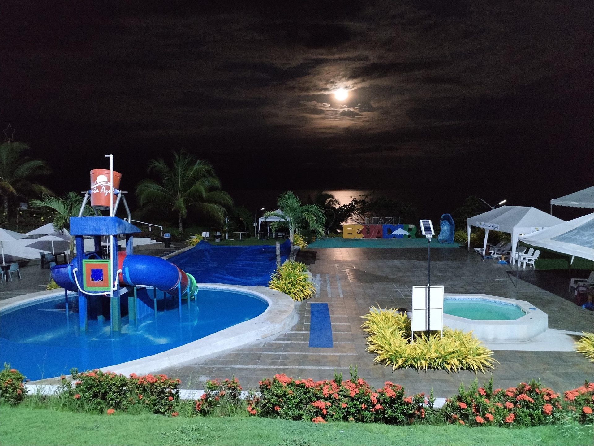 Tobogán de agua Hotel Punta Azul