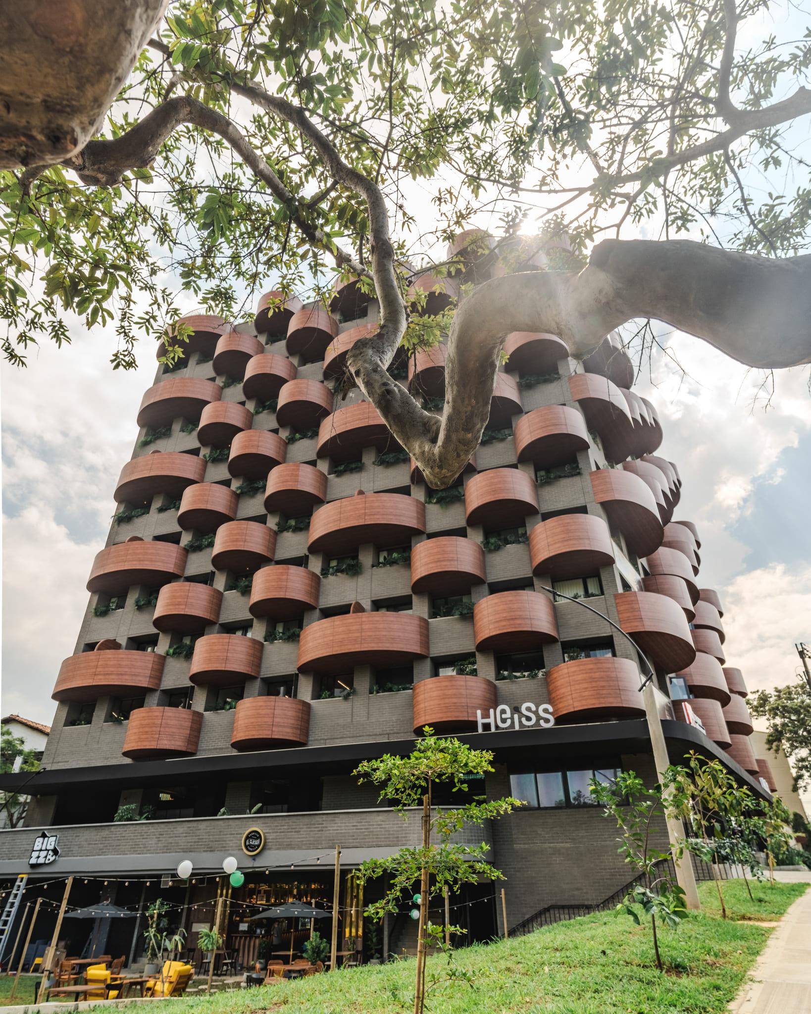 Vista Exterior Heiss Hotel