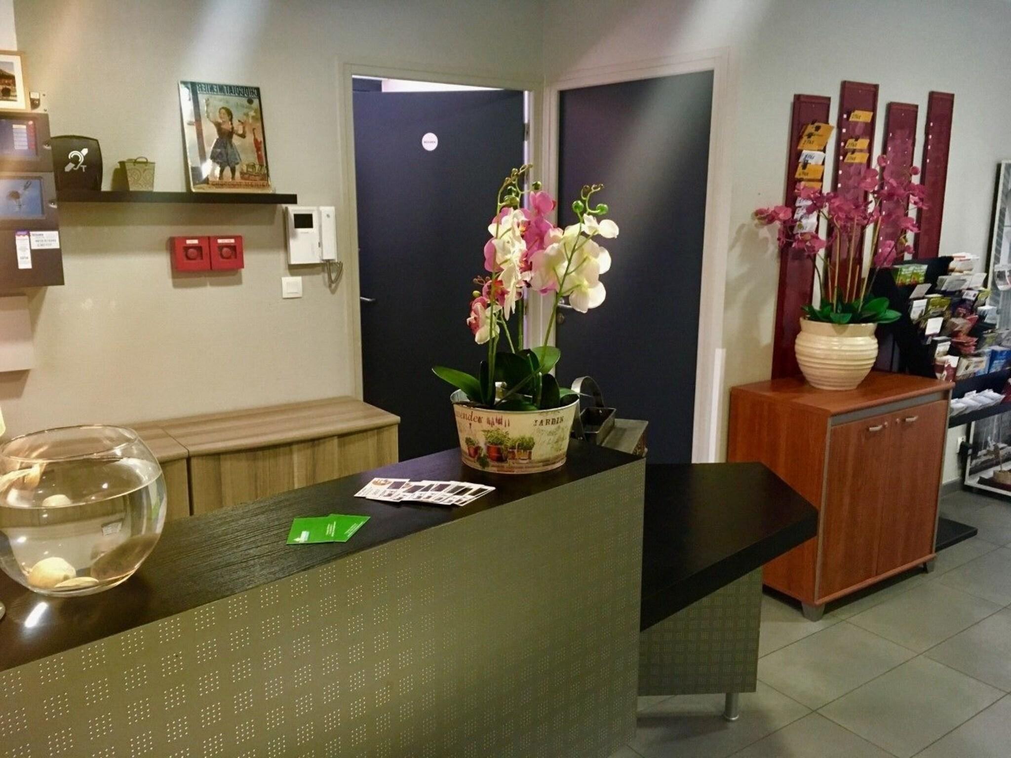 Vista Lobby L'Auberge des Remparts