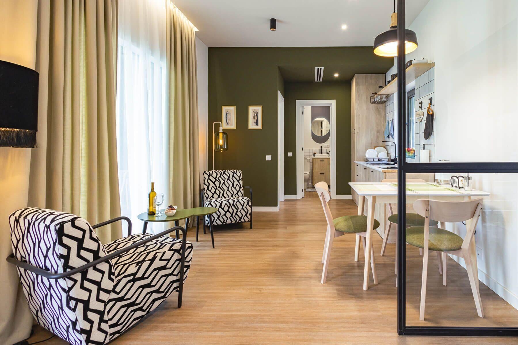 Comodidades del Alojamiento Kundzuli Apart Hotel