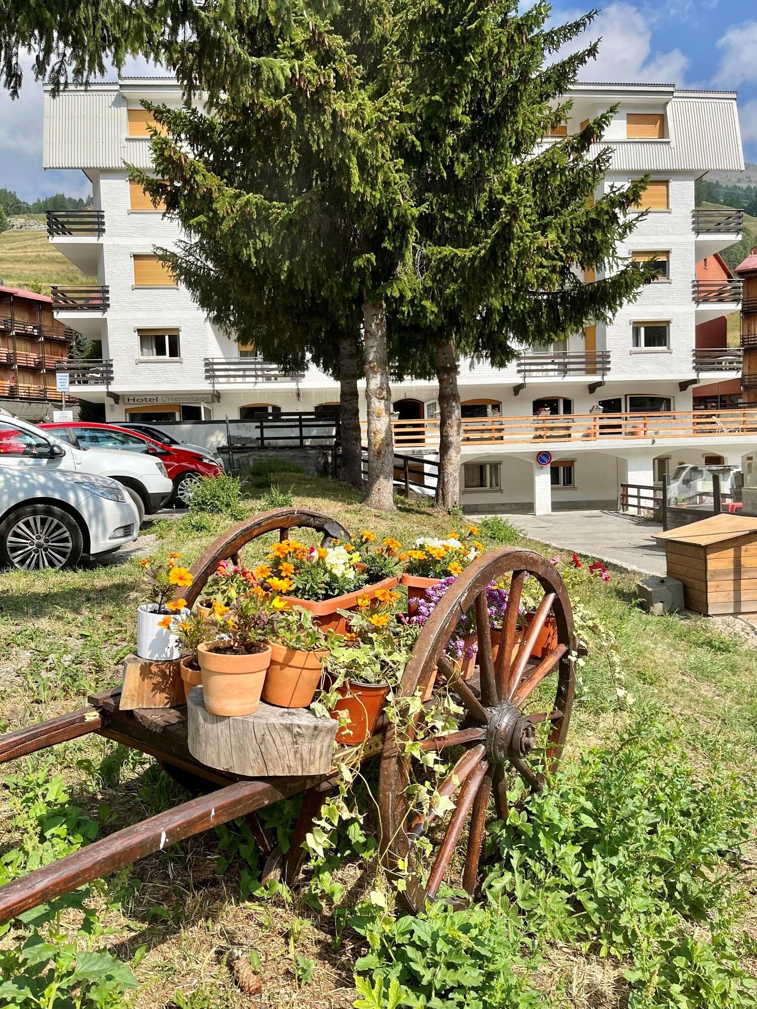 Vista Exterior Hotel Hermitage & Residence Nube D'Argento