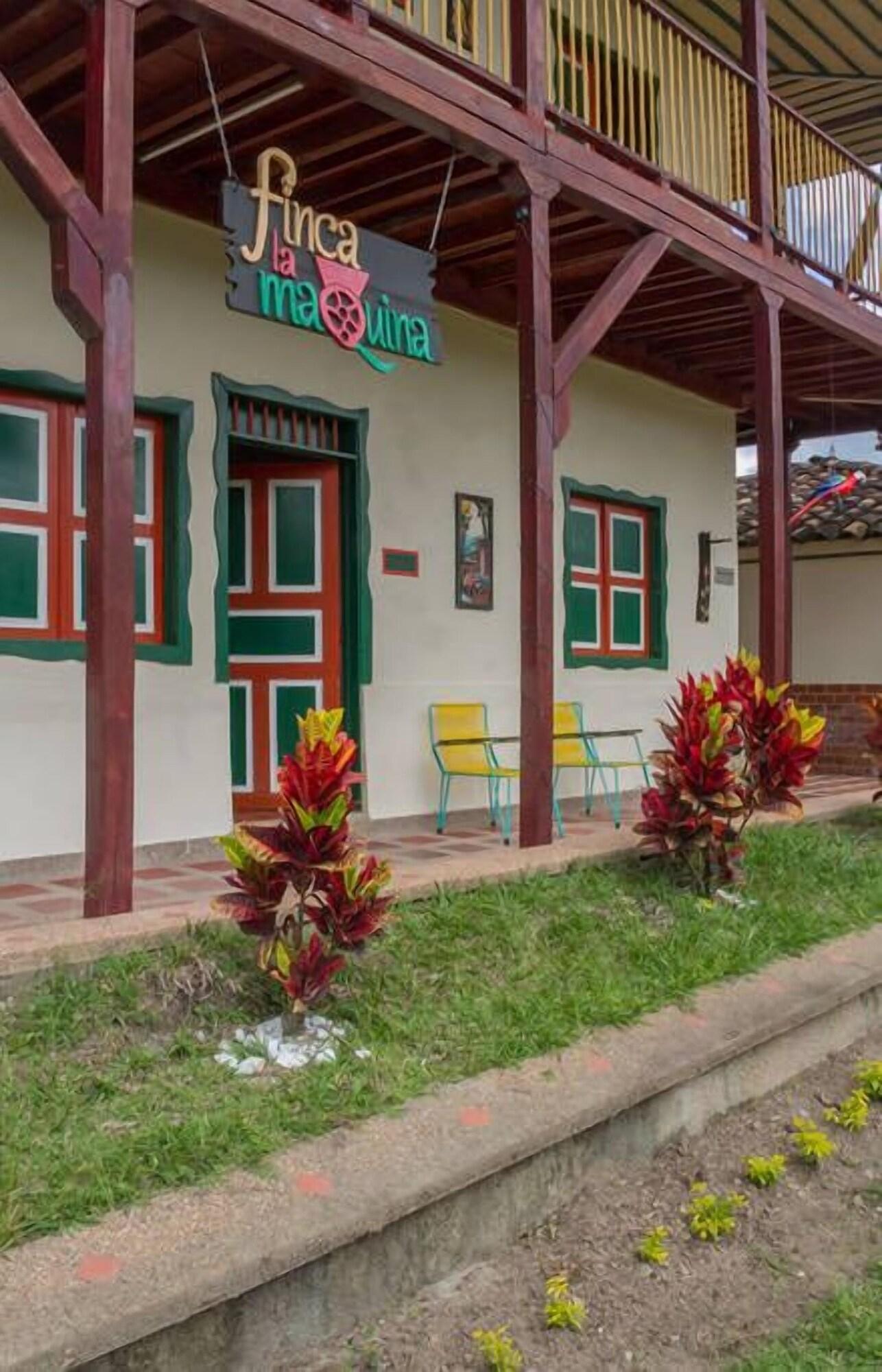 Vista Lobby Finca La Maquina