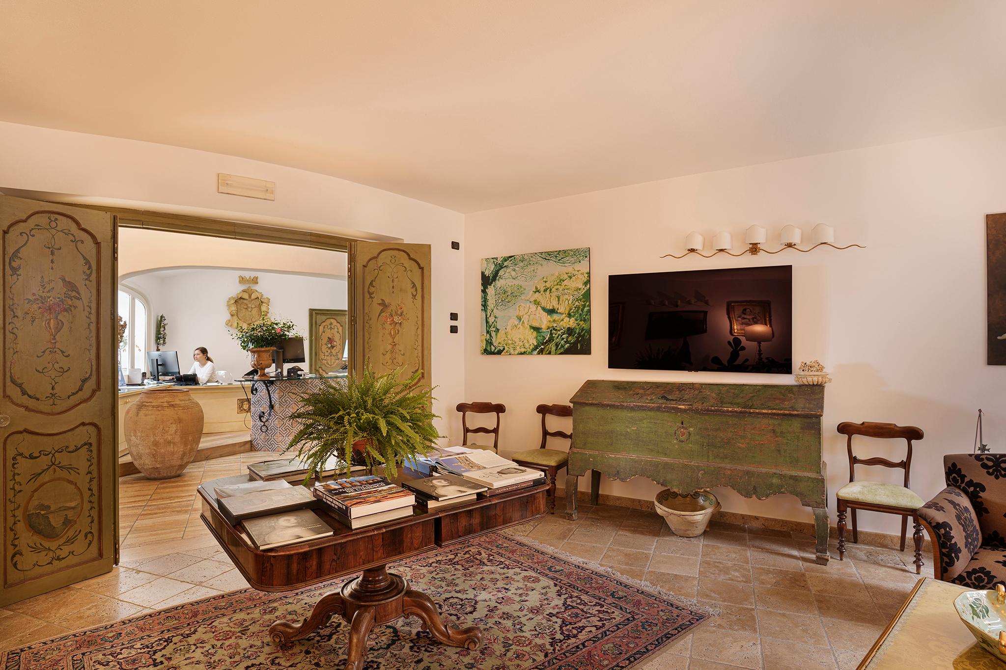 Vista Lobby Hotel Le Calette Bay