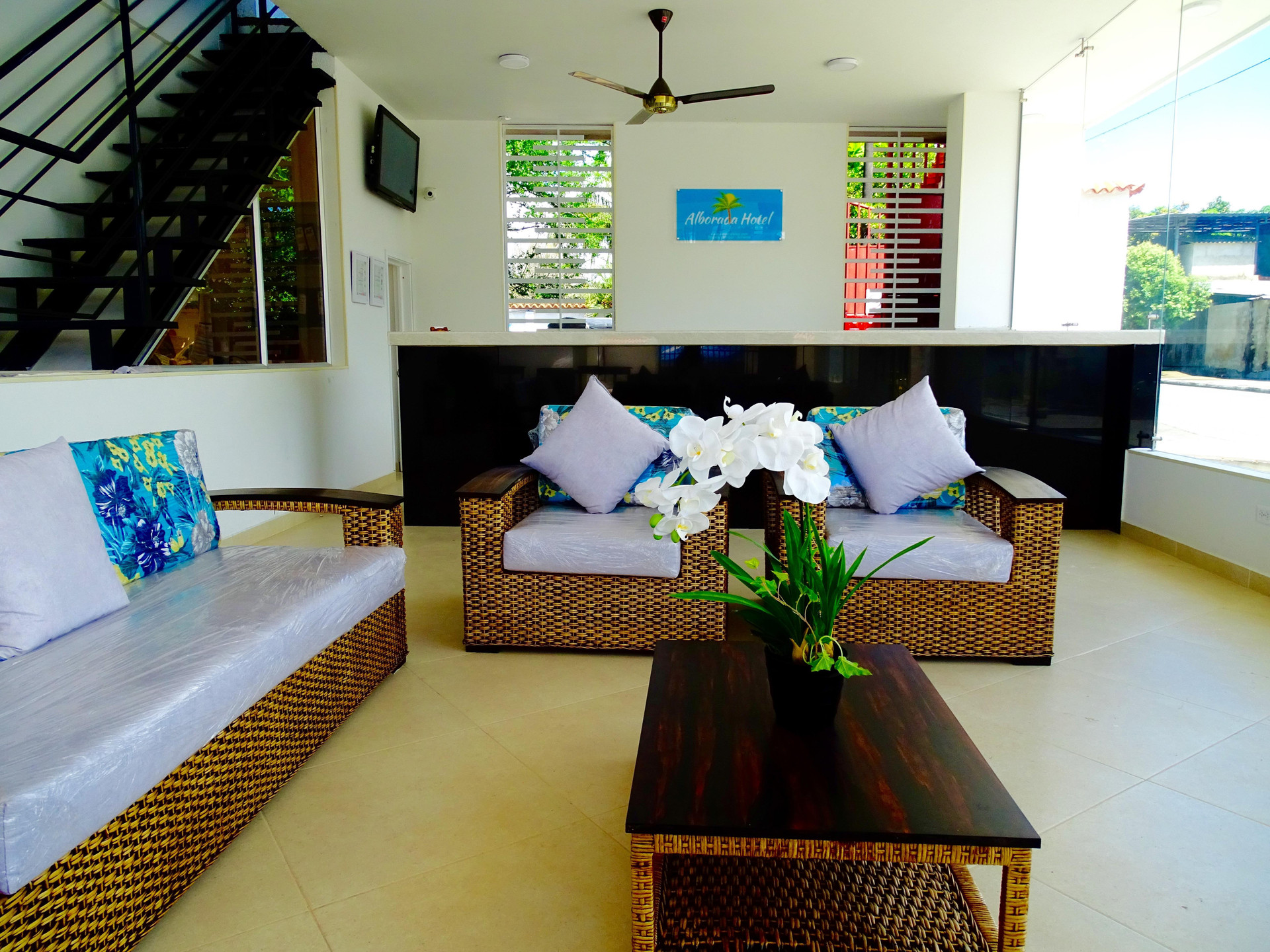 Vista Lobby Alborada Hotel Melgar