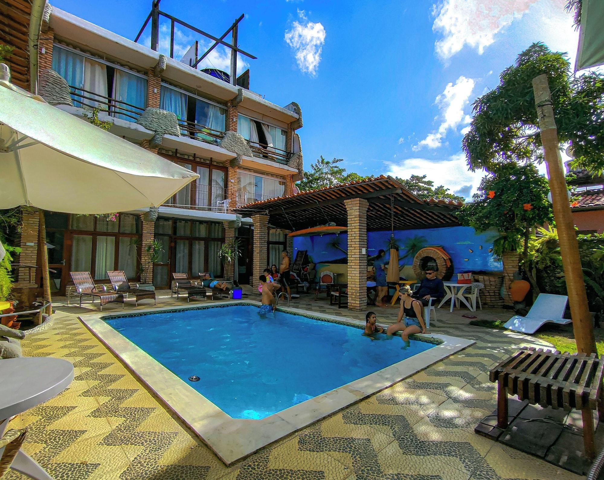 Vista Piscina Pousada Água de Fuego