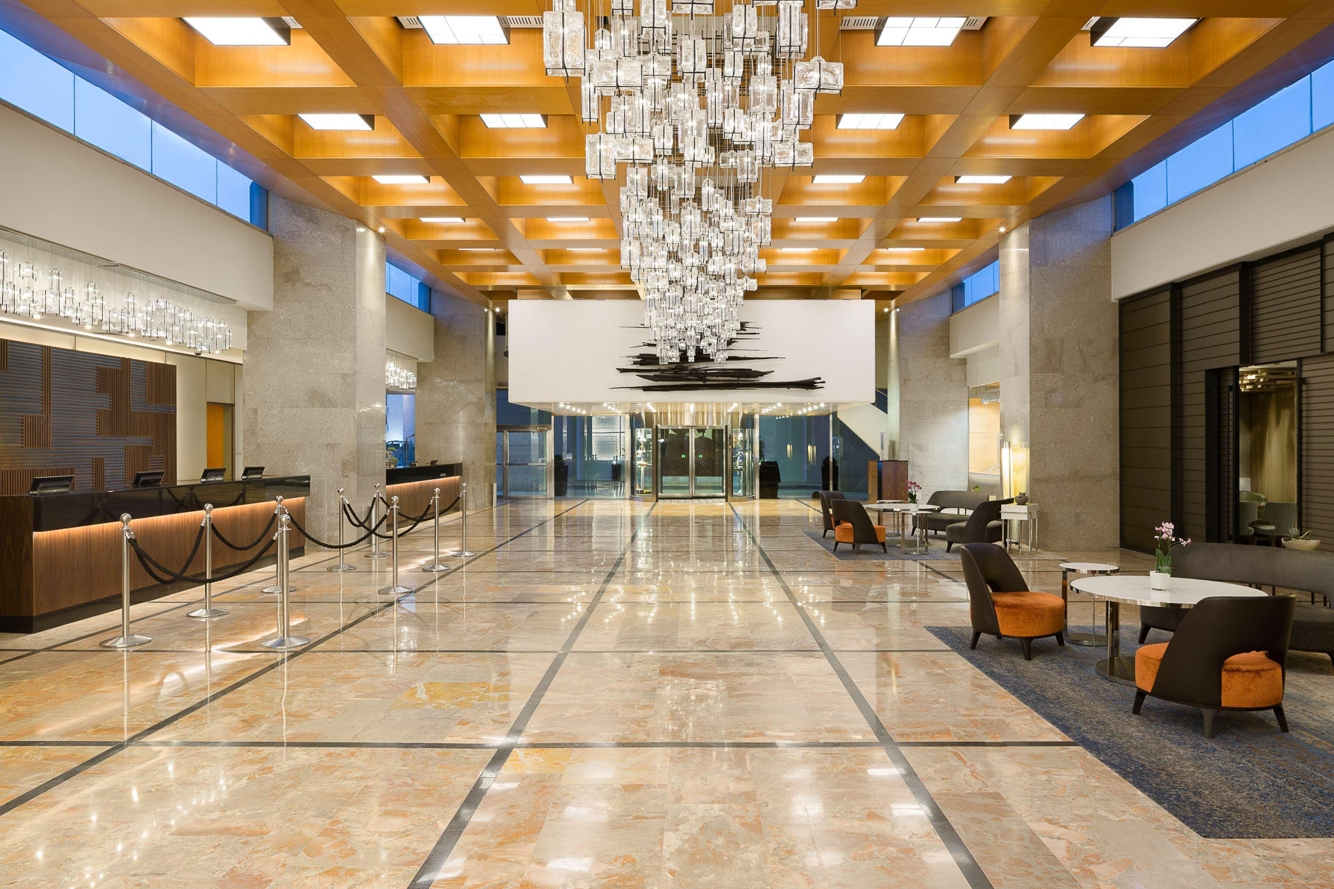 Vista Lobby The Vista at Hilton Tel Aviv