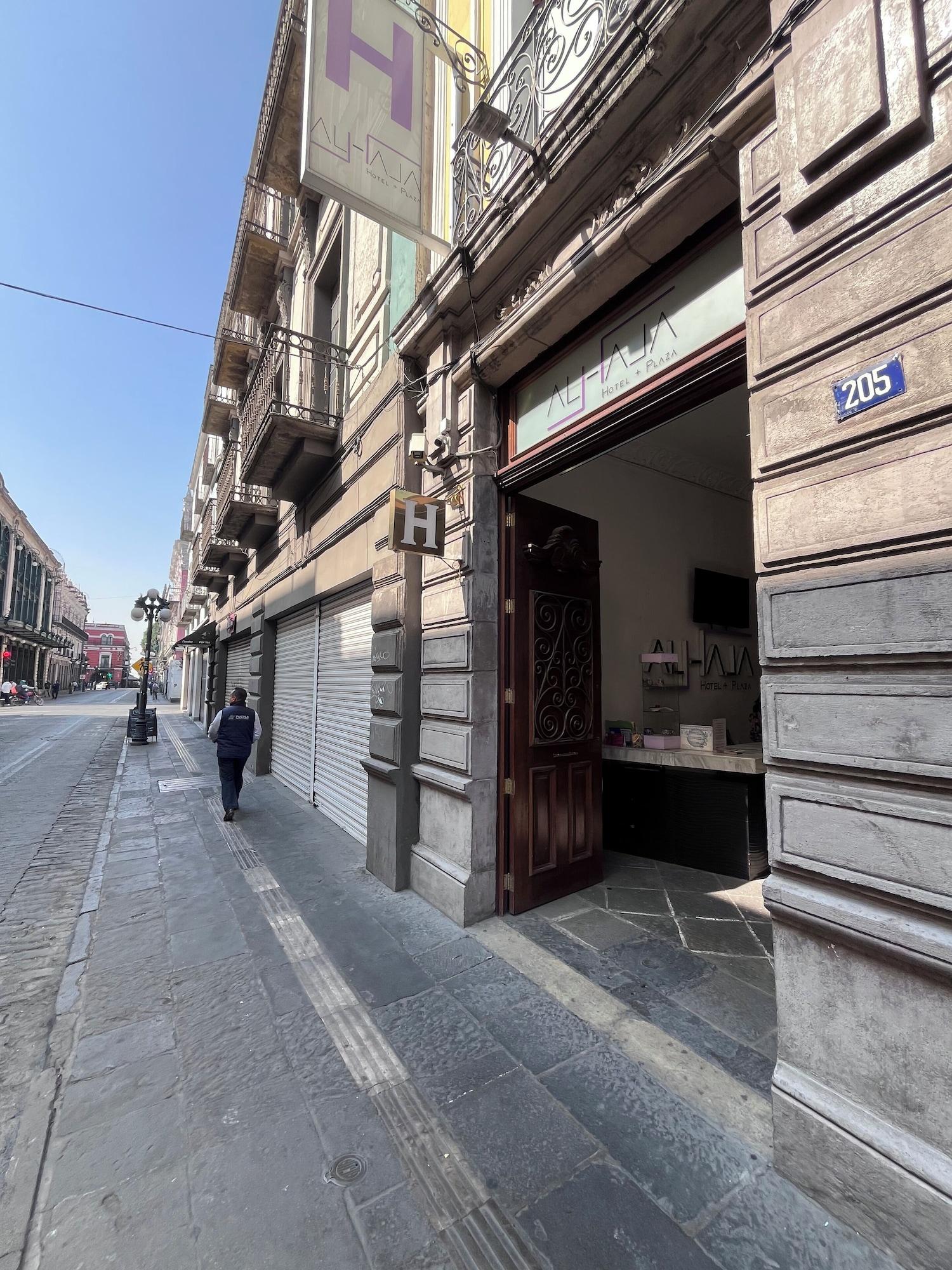 Vista Exterior Hotel Alhaja Puebla Centro Histórico