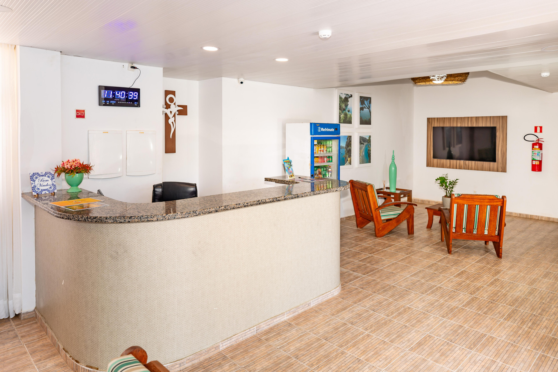 Vista Lobby Moriah Maceió Beach Hotel