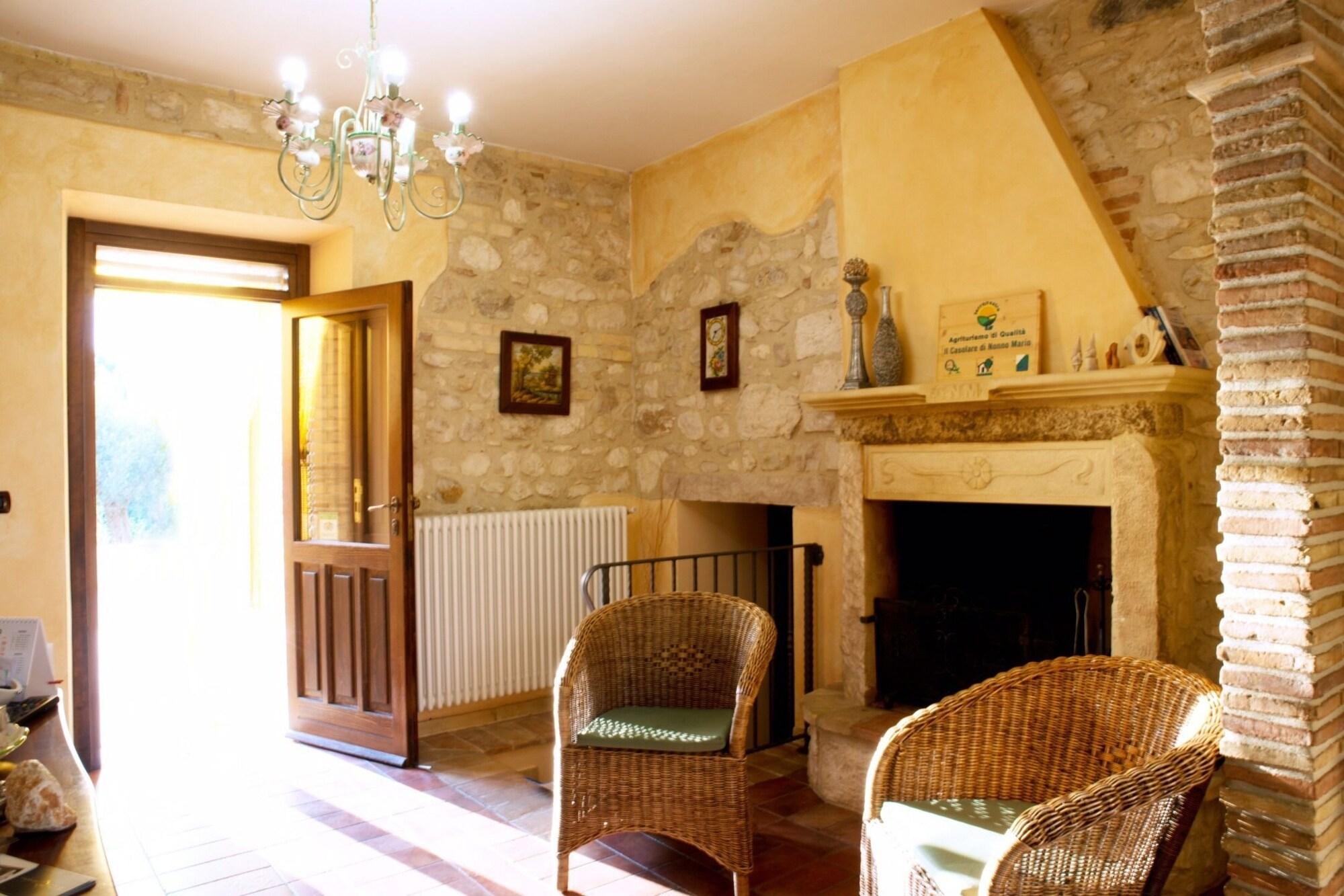 Vista Lobby Agriturismo Il Casolare Di Nonno Mario