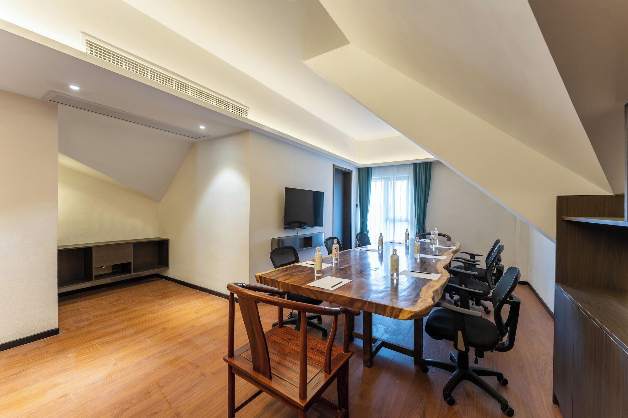 Sala de reuniões shanghaipudongxiangyuangguojiudian