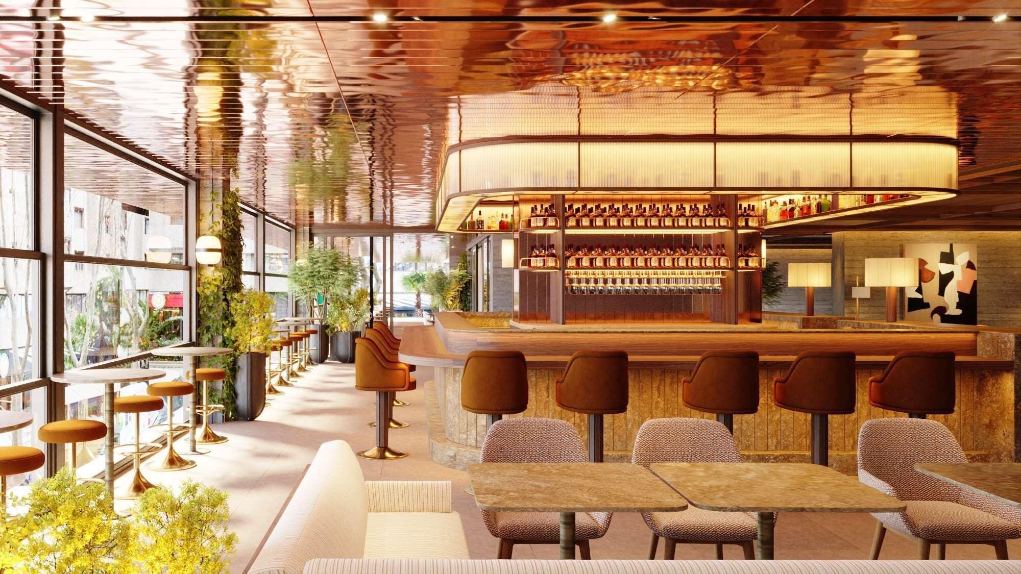 Bar/Salón NH Collection Madrid Eurobuilding