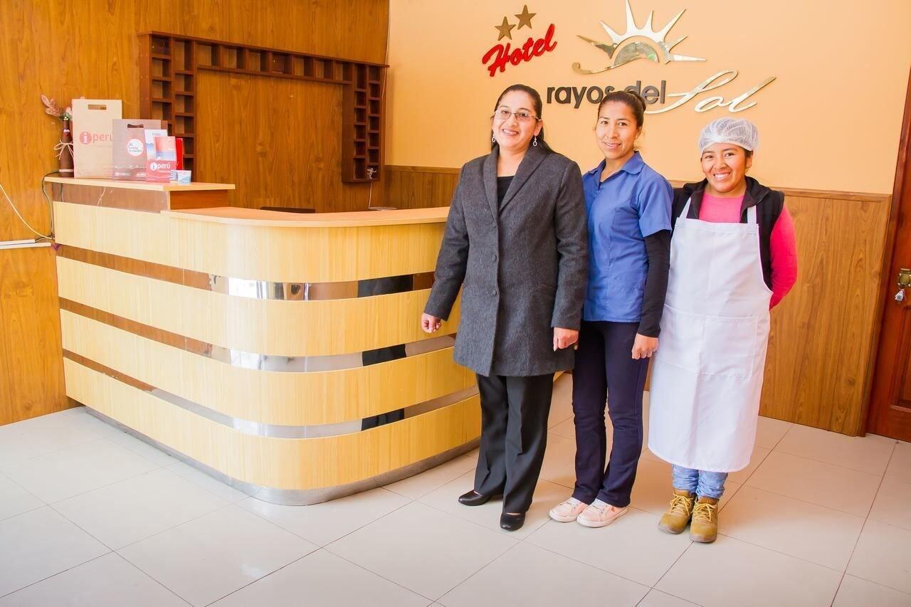 Vista Lobby Hotel Rayos del Sol